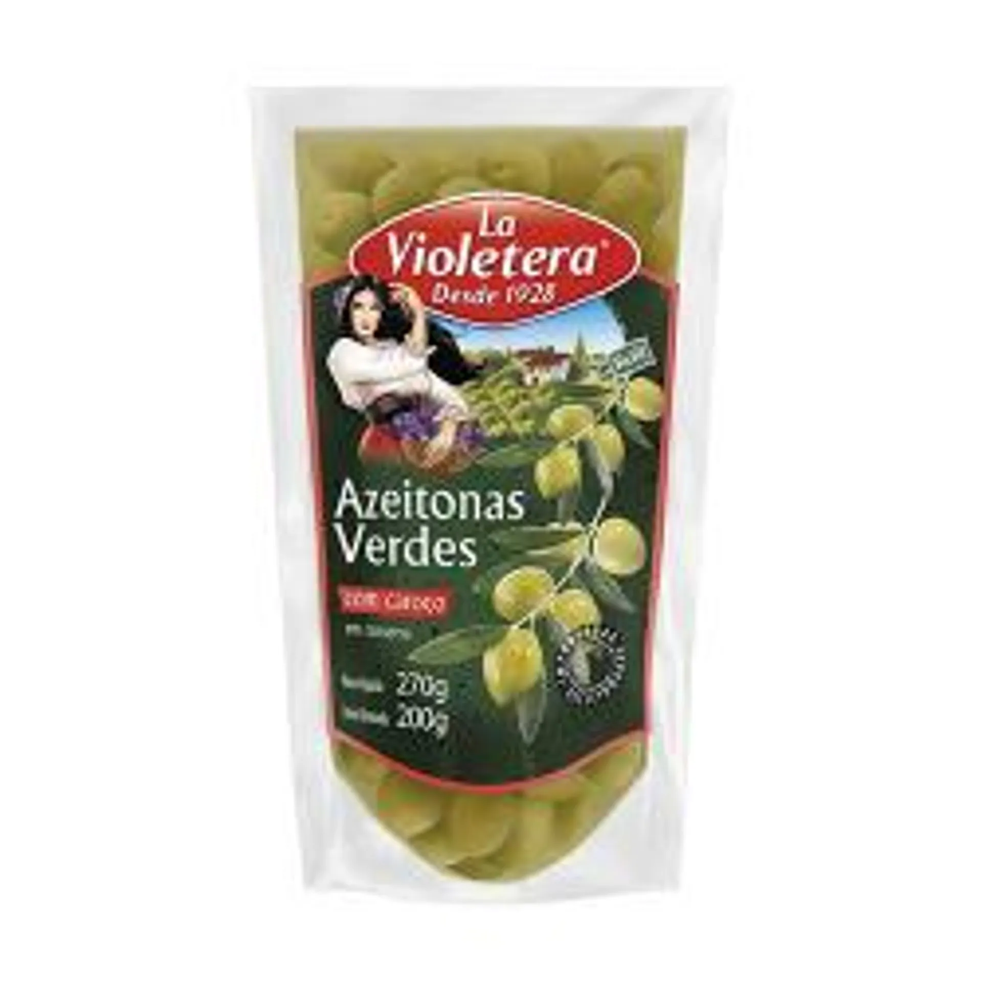 Azeitona Lavioletera 350g Refil