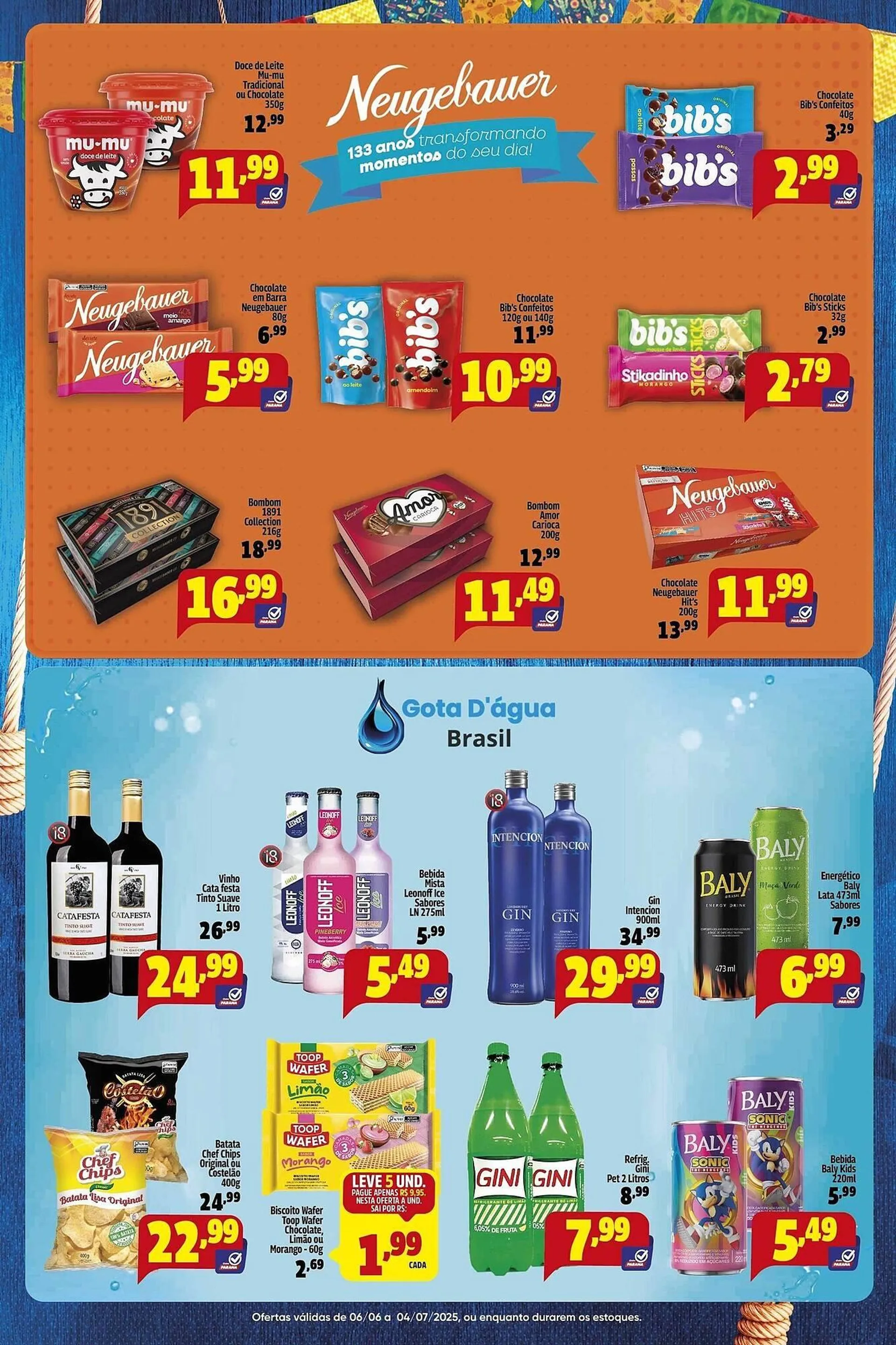 Encarte de Catálogo Supermercado Paraná 6 de junho até 4 de julho 2025 - Pagina 2