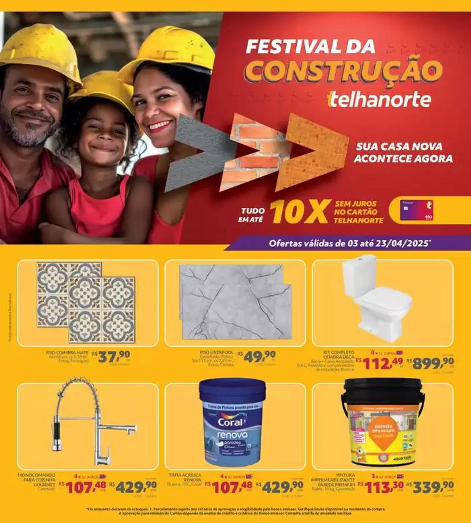 Encarte de Ofertas exclusivas para nossos clientes 4 de abril até 23 de abril 2025 - Pagina 1