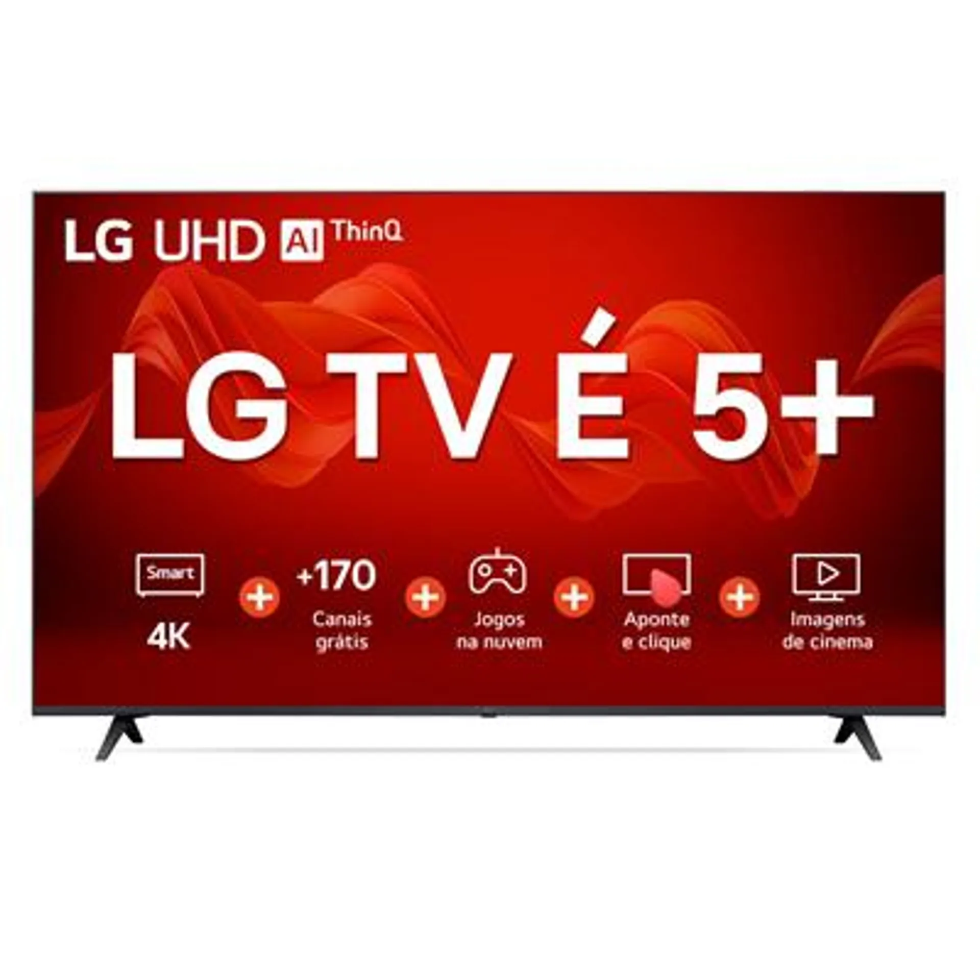 Smart TV LED 50" LG 4K UHD Webos23 WiFi HDR Bluetooth ThinQ AI Google Assistente Alexa - 50UR8750PSA