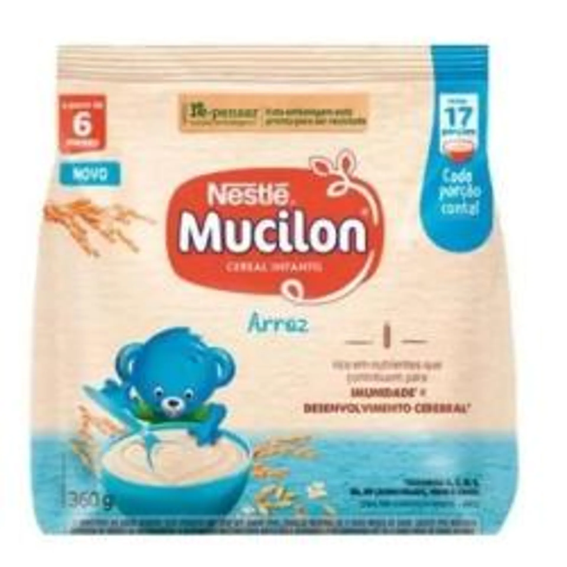 Cereal Infantil Arroz Mucilon Pct 360g