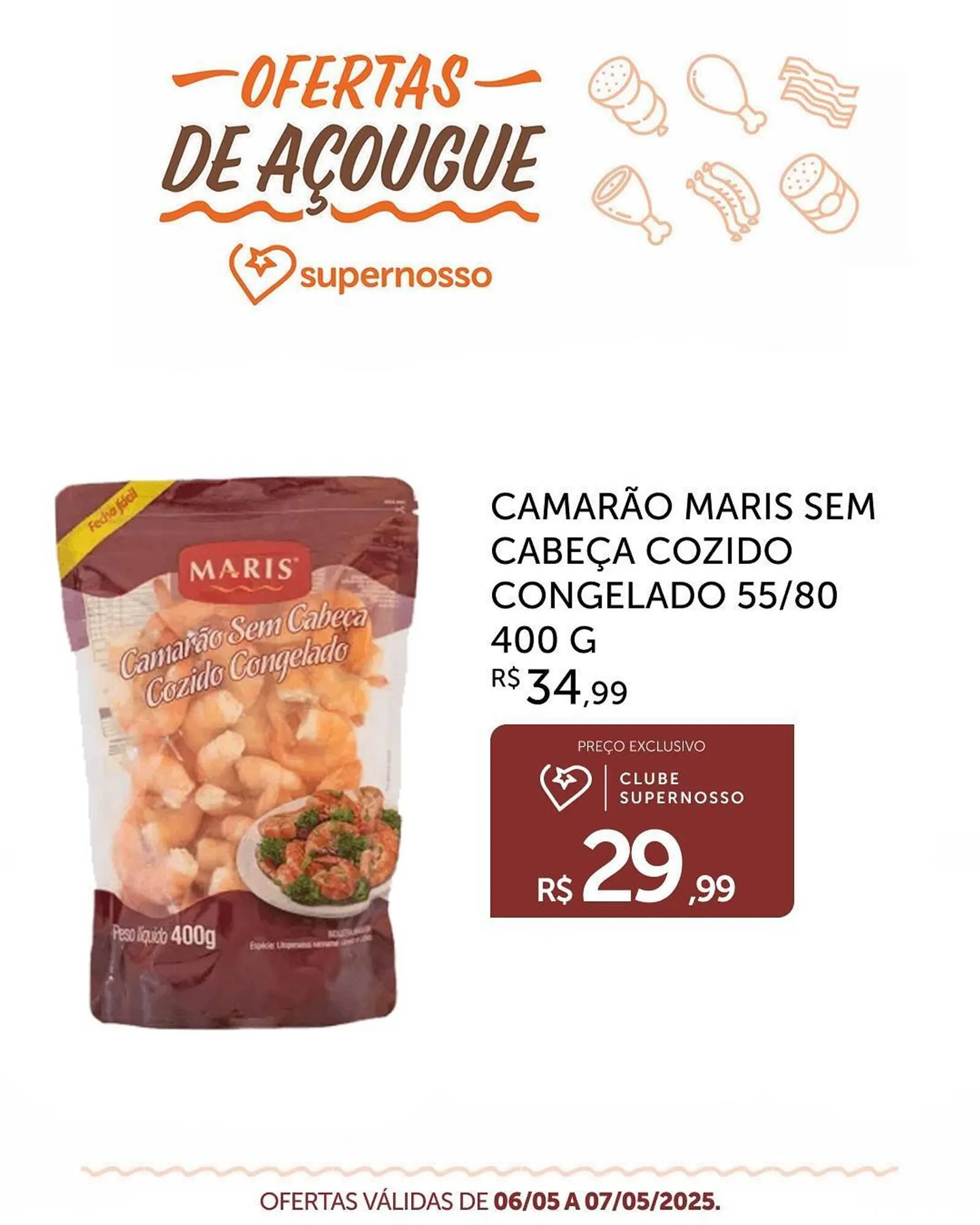 Encarte de Catálogo Super Nosso 6 de maio até 7 de maio 2025 - Pagina 2