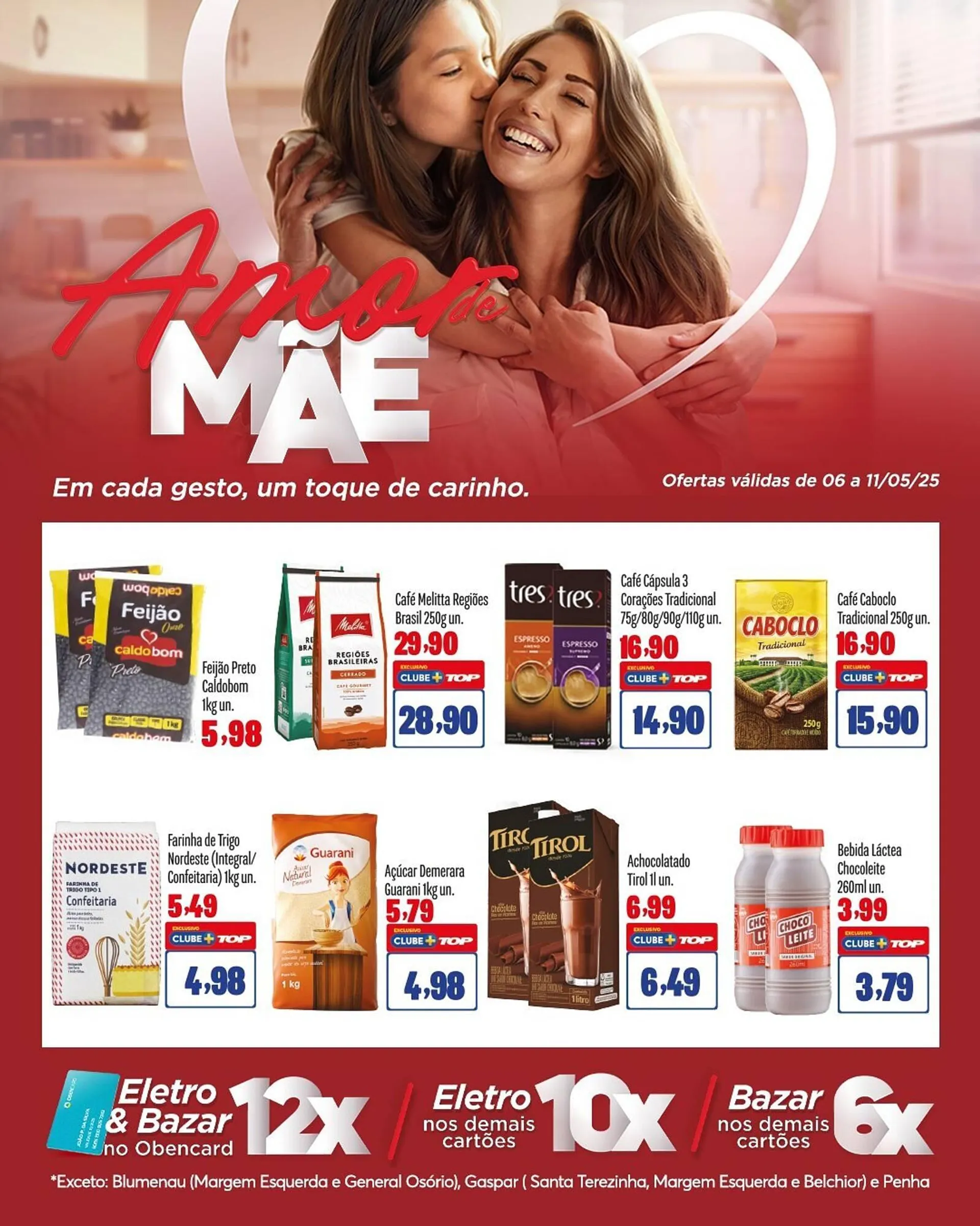 Encarte de Catálogo Rede Top 6 de maio até 11 de maio 2025 - Pagina 2