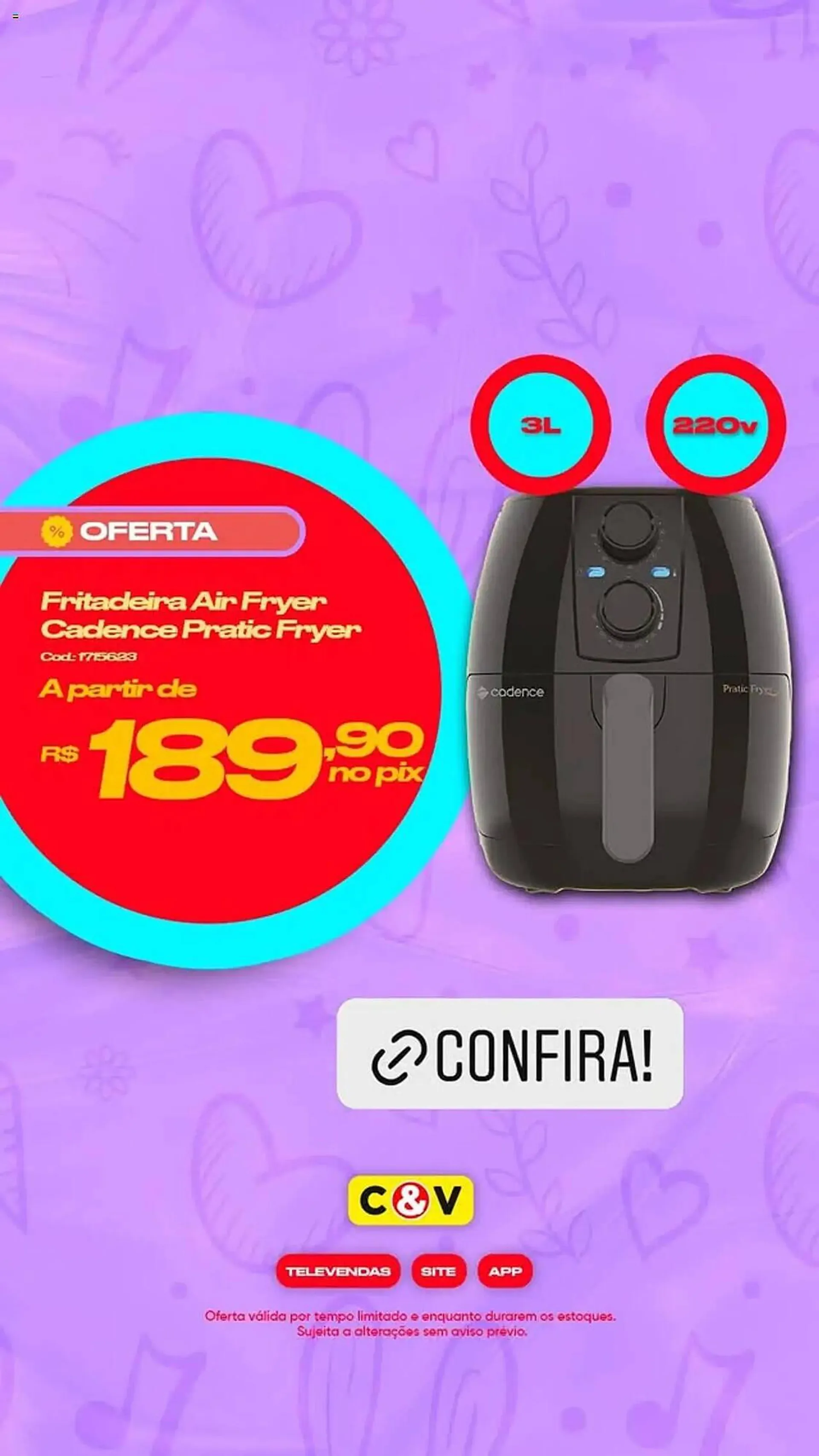Encarte de Catálogo Casa e Vídeo 2 de abril até 3 de abril 2025 - Pagina 6