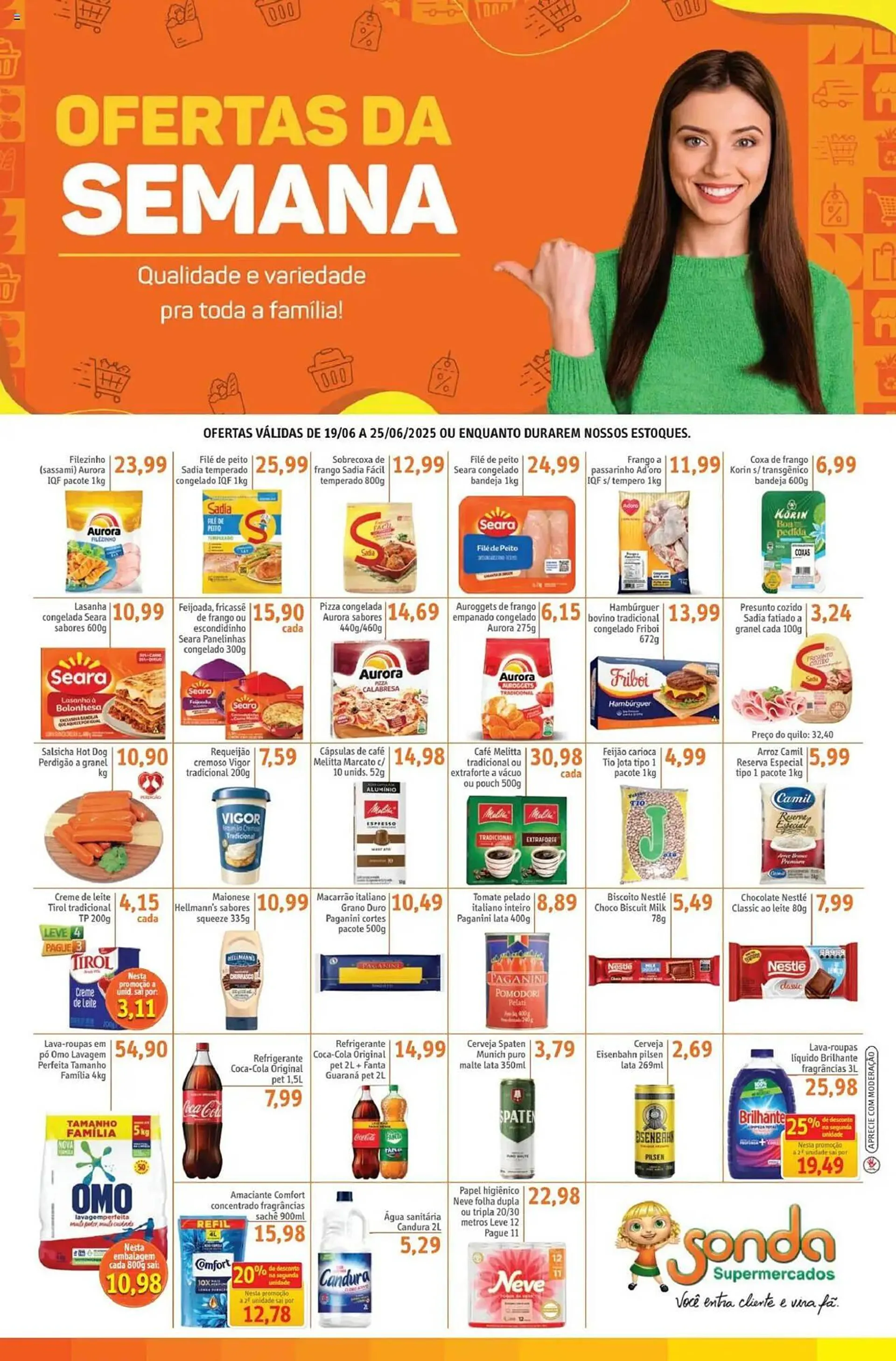 Encarte de Catálogo Sonda 19 de junho até 25 de junho 2025 - Pagina 1