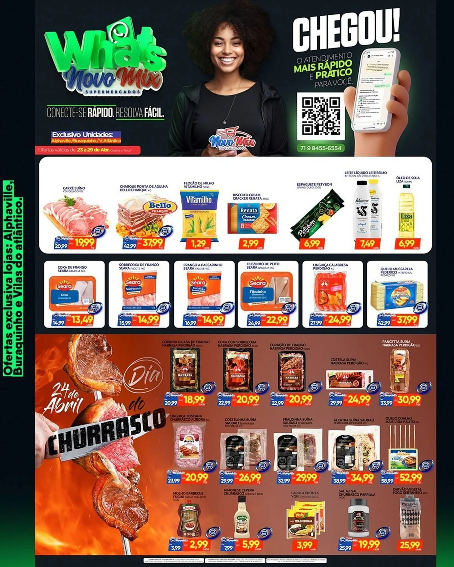 Encarte de Catálogo Novo Mix 23 de abril até 29 de abril 2025 - Pagina 2
