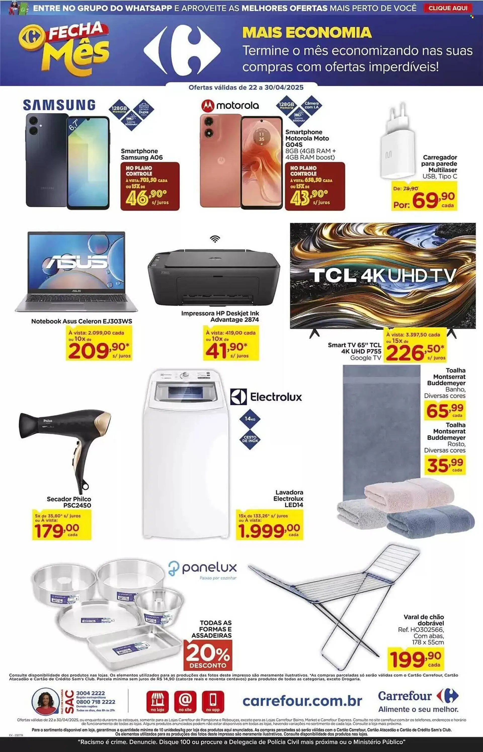 Encarte de Catálogo Carrefour 22 de abril até 30 de abril 2025 - Pagina 4