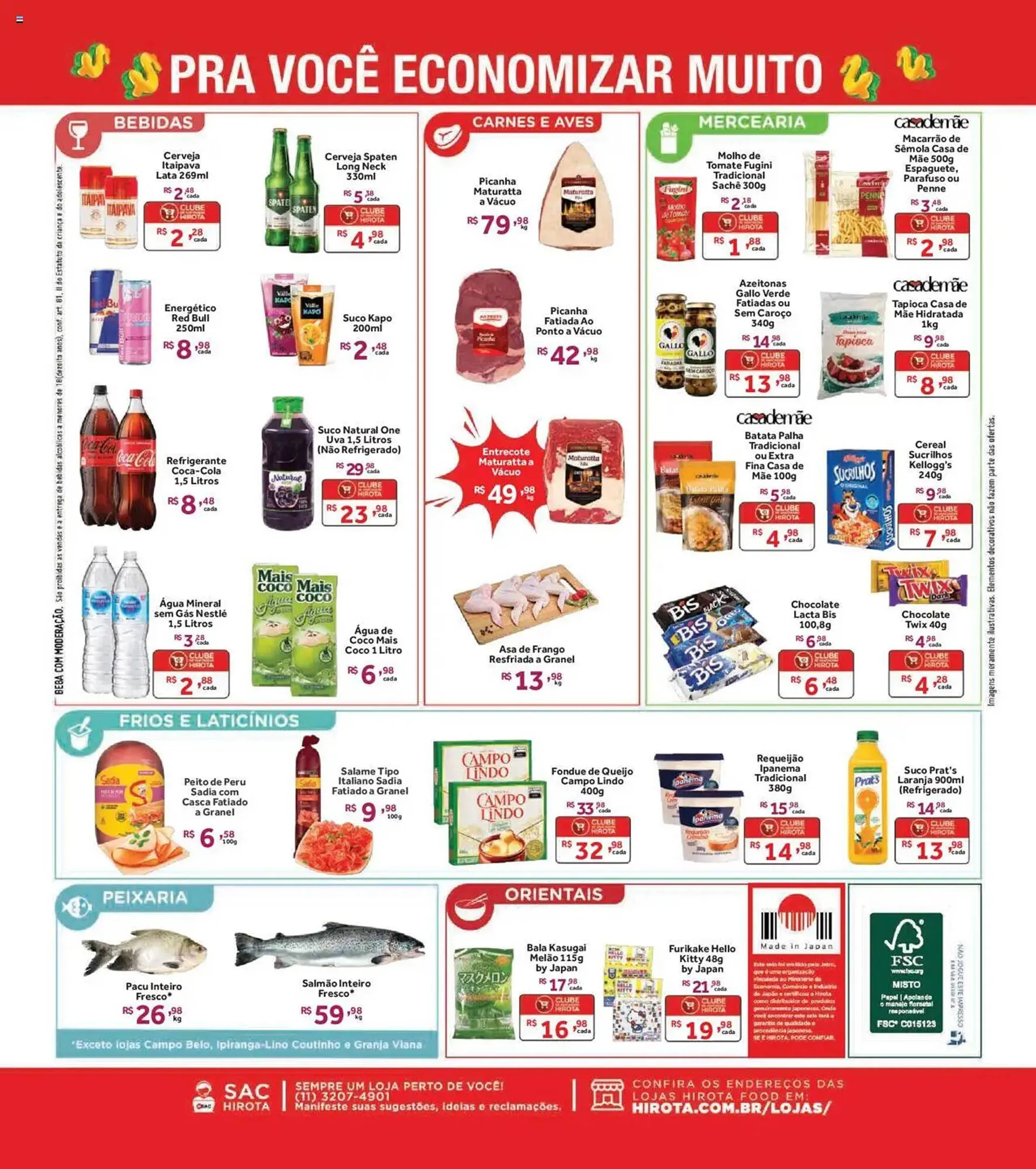 Encarte de Catálogo Hirota Food Supermercado 6 de junho até 8 de junho 2025 - Pagina 2