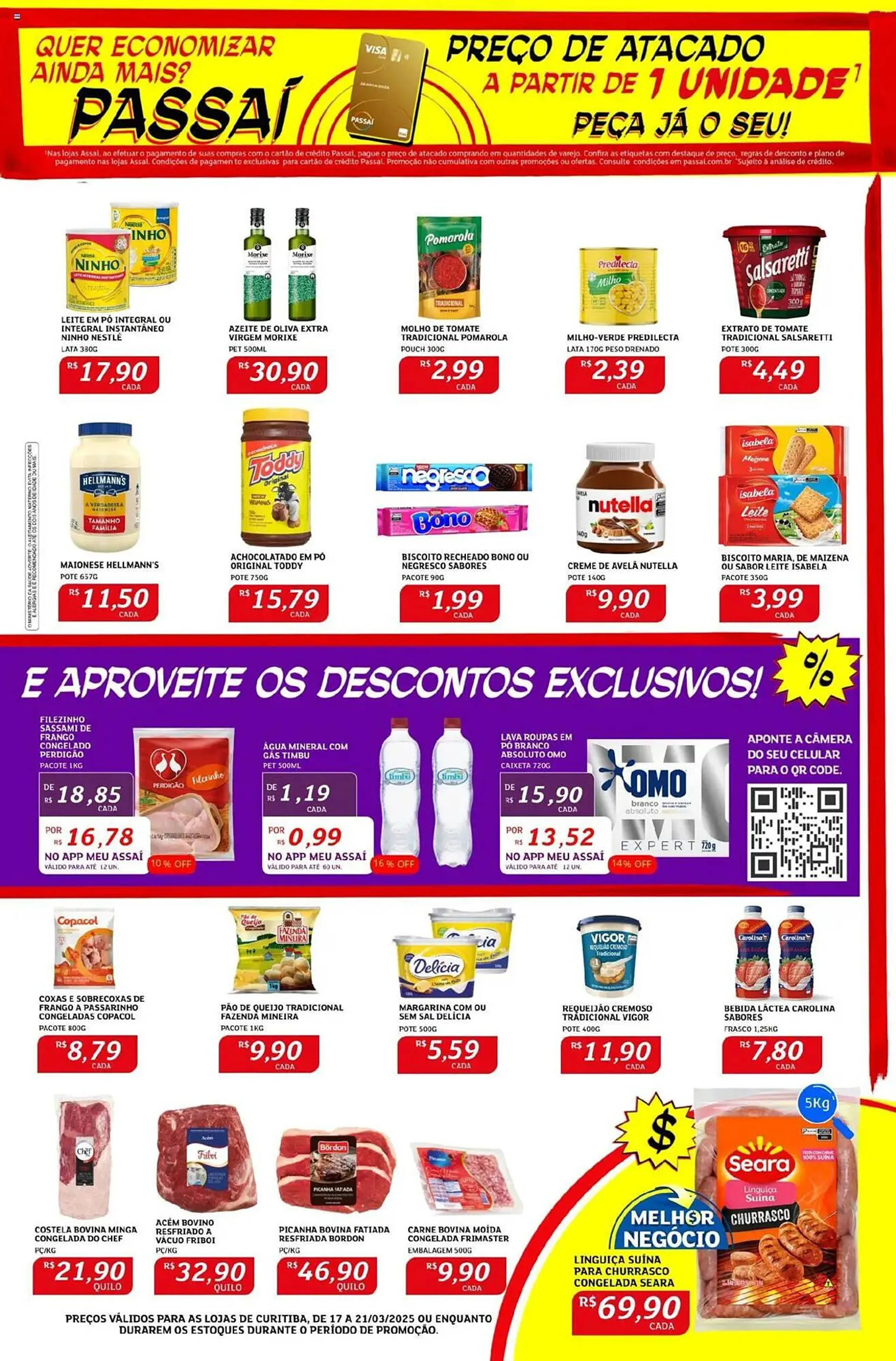 Encarte de Catálogo Assaí Atacadista 17 de março até 21 de março 2025 - Pagina 3