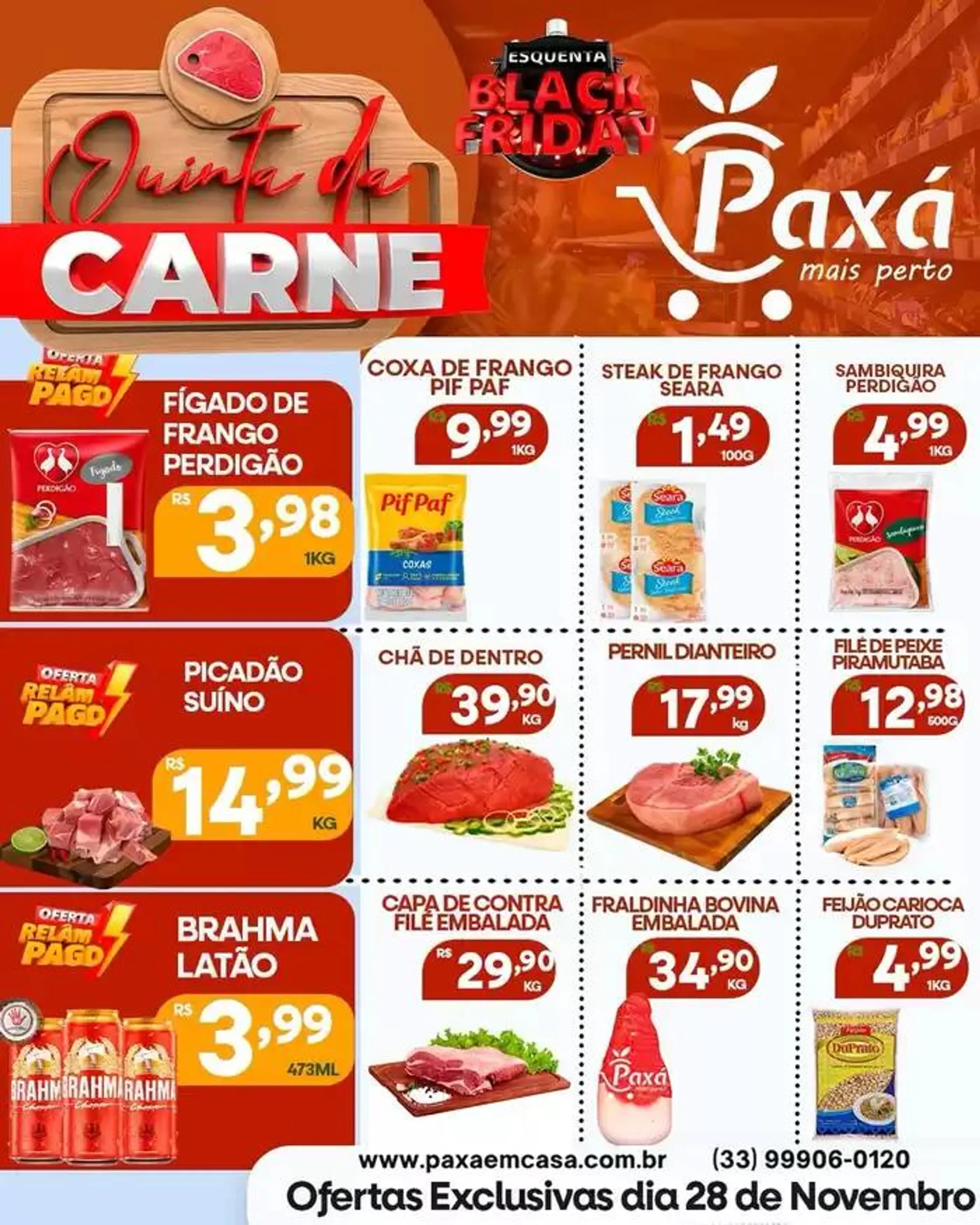 Encarte Paxá Supermercados - 1