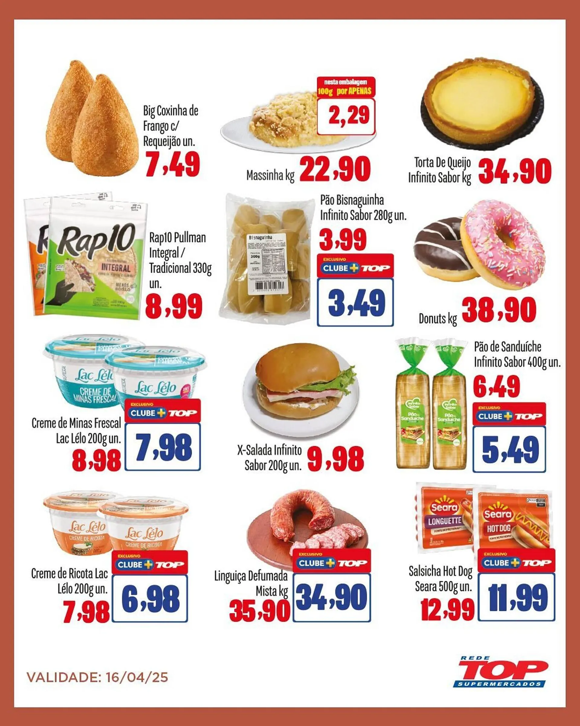 Encarte de Catálogo Rede Top 16 de abril até 30 de abril 2025 - Pagina 5
