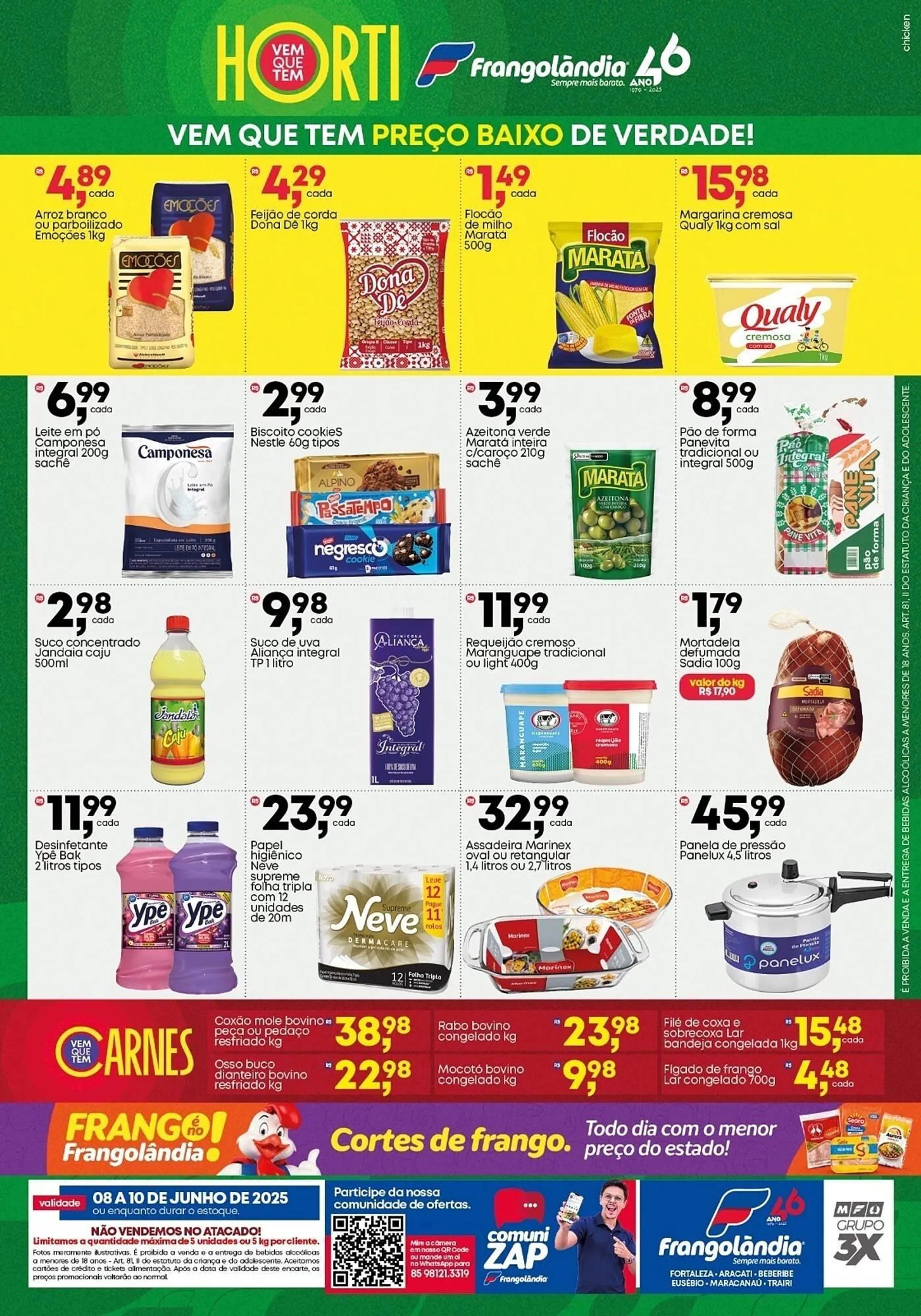 Encarte de Ofertas Frangolândia 8 de junho até 10 de junho 2025 - Pagina 2
