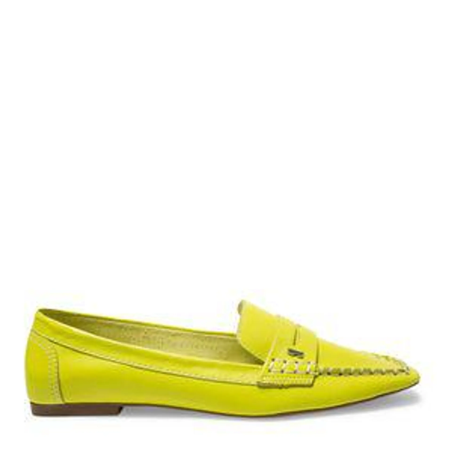 Mocassim Couro Nobre Soft Limao