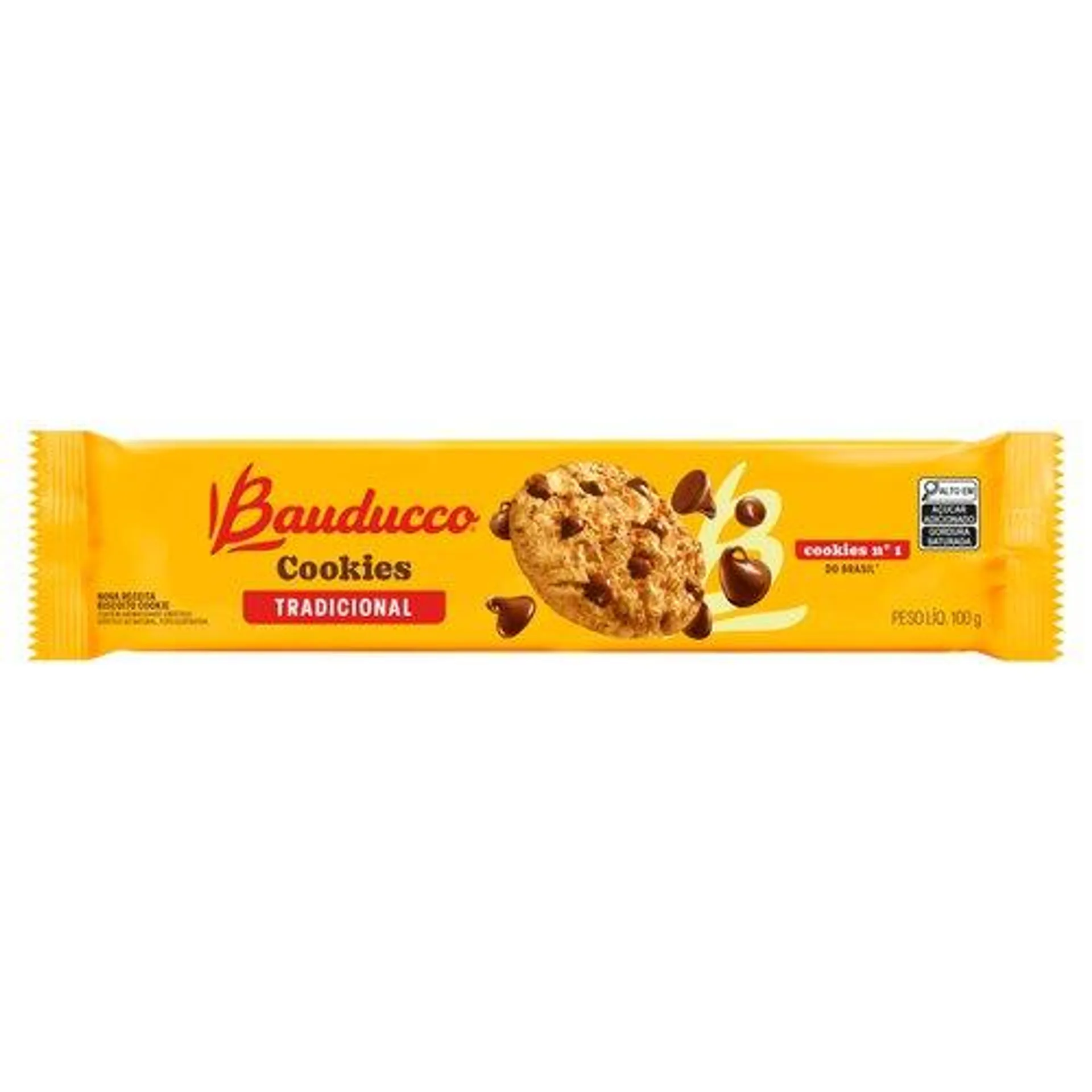 Biscoito Cookie Tradicional Bauducco Pacote 100g