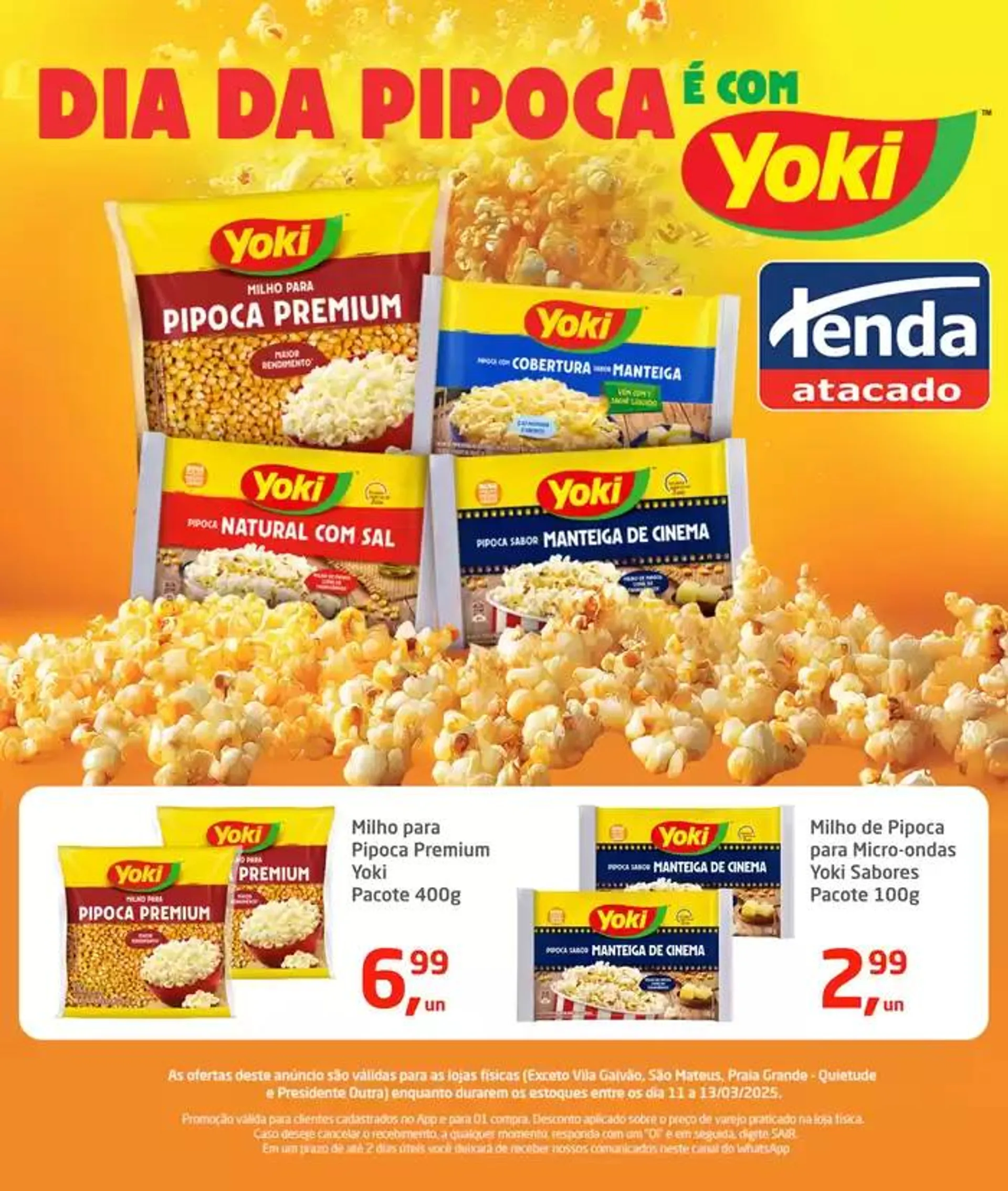 Encarte de PALOMITAS DÍA 11 al 13/03 11 de março até 13 de março 2025 - Pagina 1