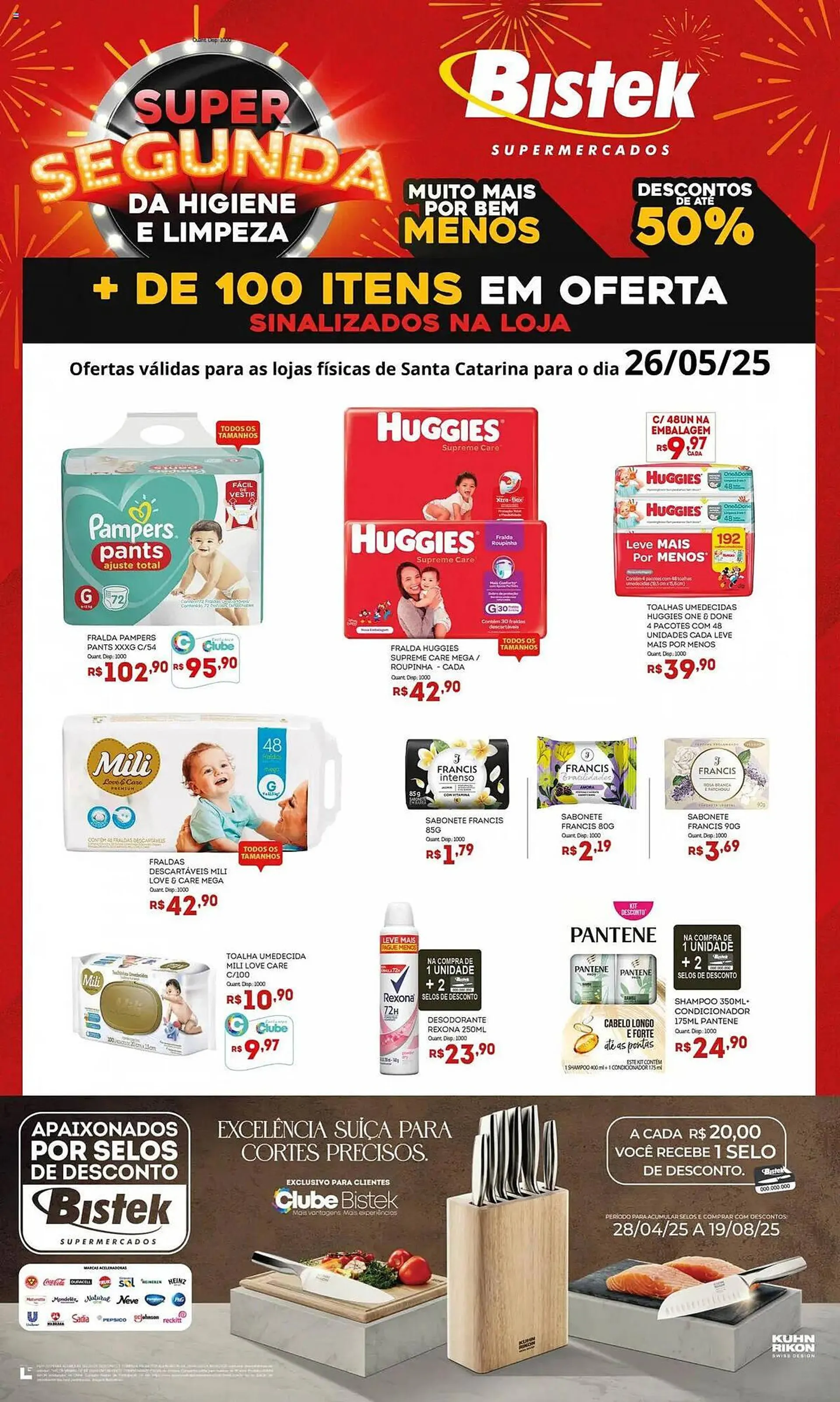 Encarte de Catálogo Bistek Supermercados 26 de maio até 27 de maio 2025 - Pagina 1