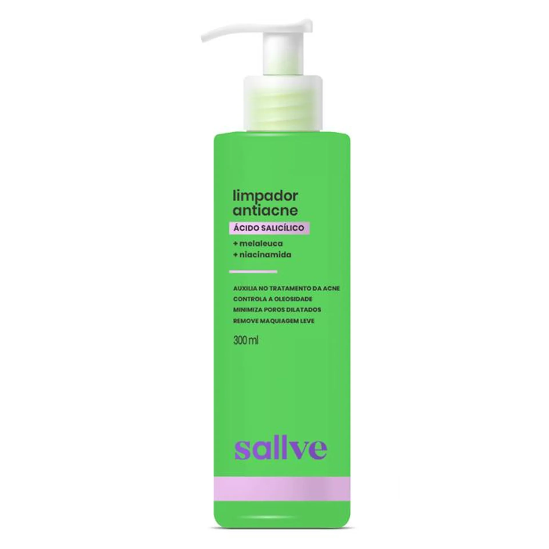 Limpador Antiacne 300ml - Sallve