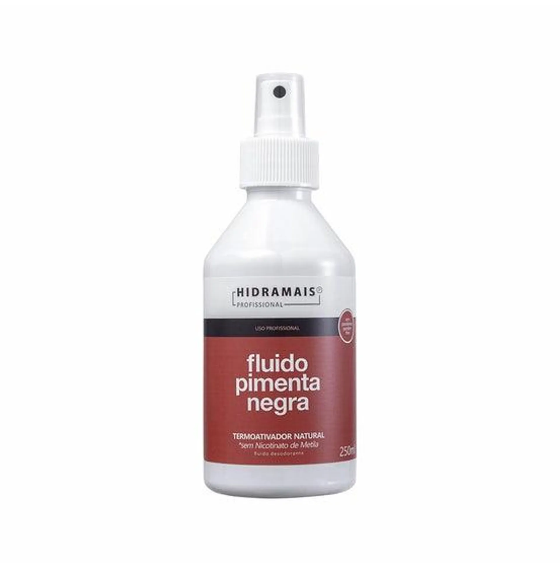 Fluido Massagem Hidramais Pimenta Negra 250ml