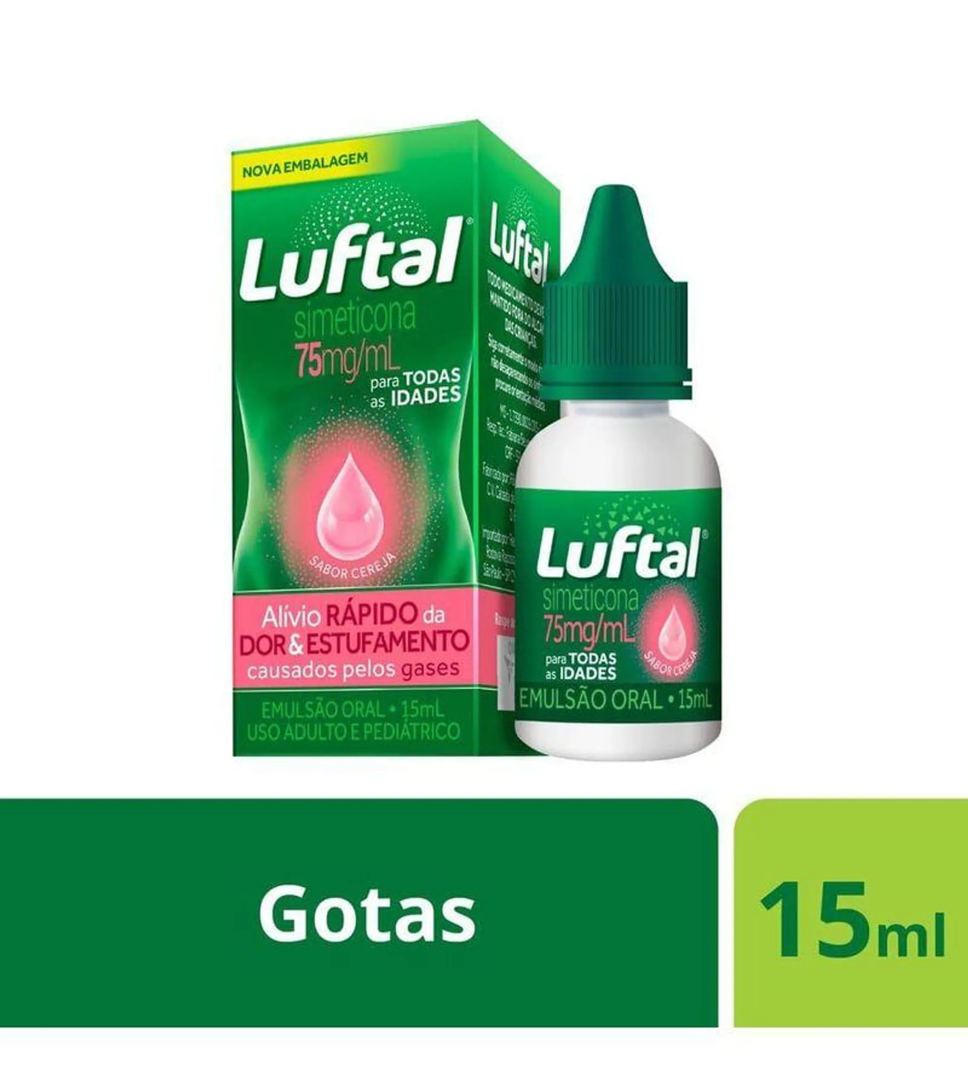 Antigases Luftal Gotas Simeticona 75mg/ml - 15ml