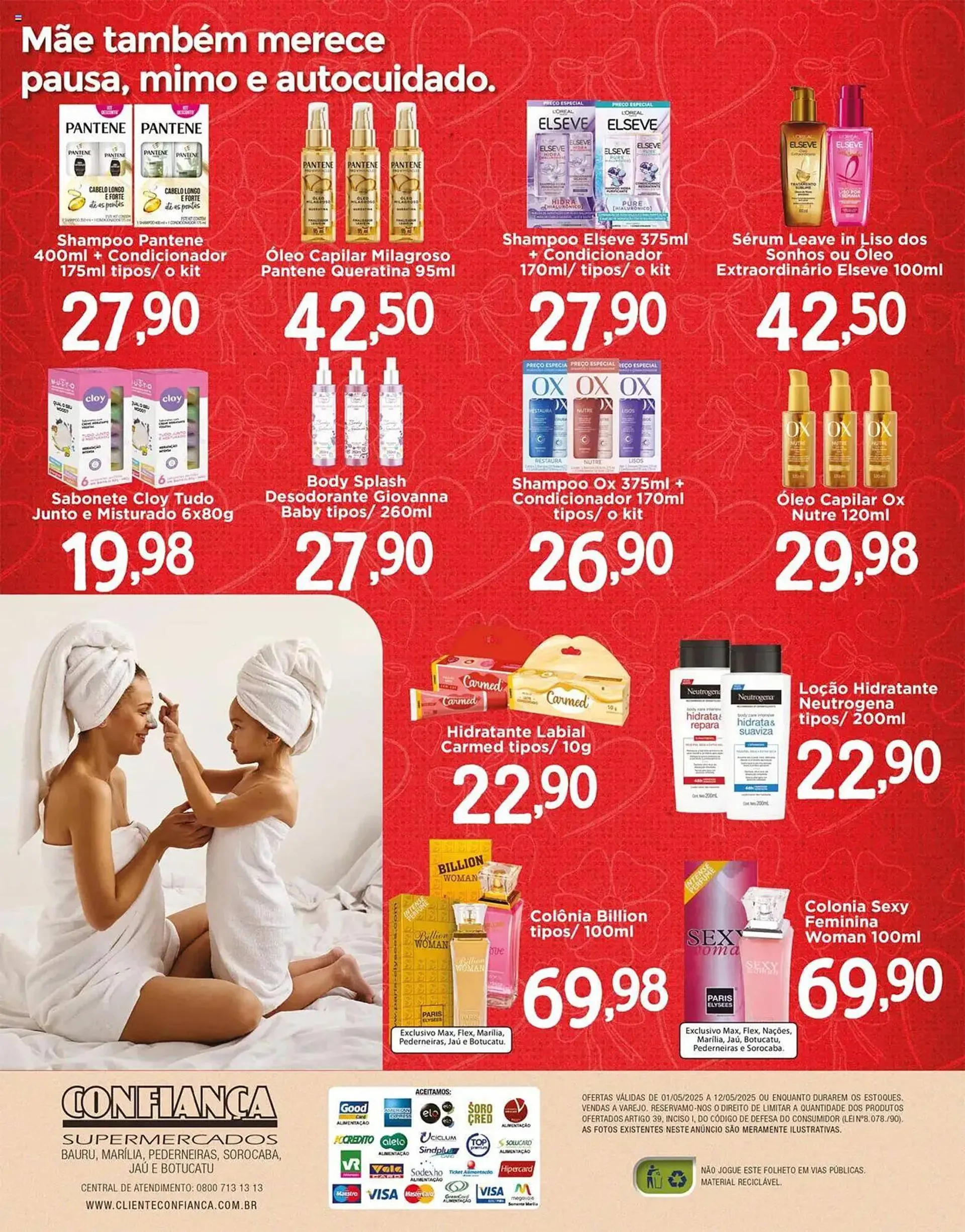 Encarte de Catálogo Confiança Supermercados 1 de maio até 12 de maio 2025 - Pagina 6