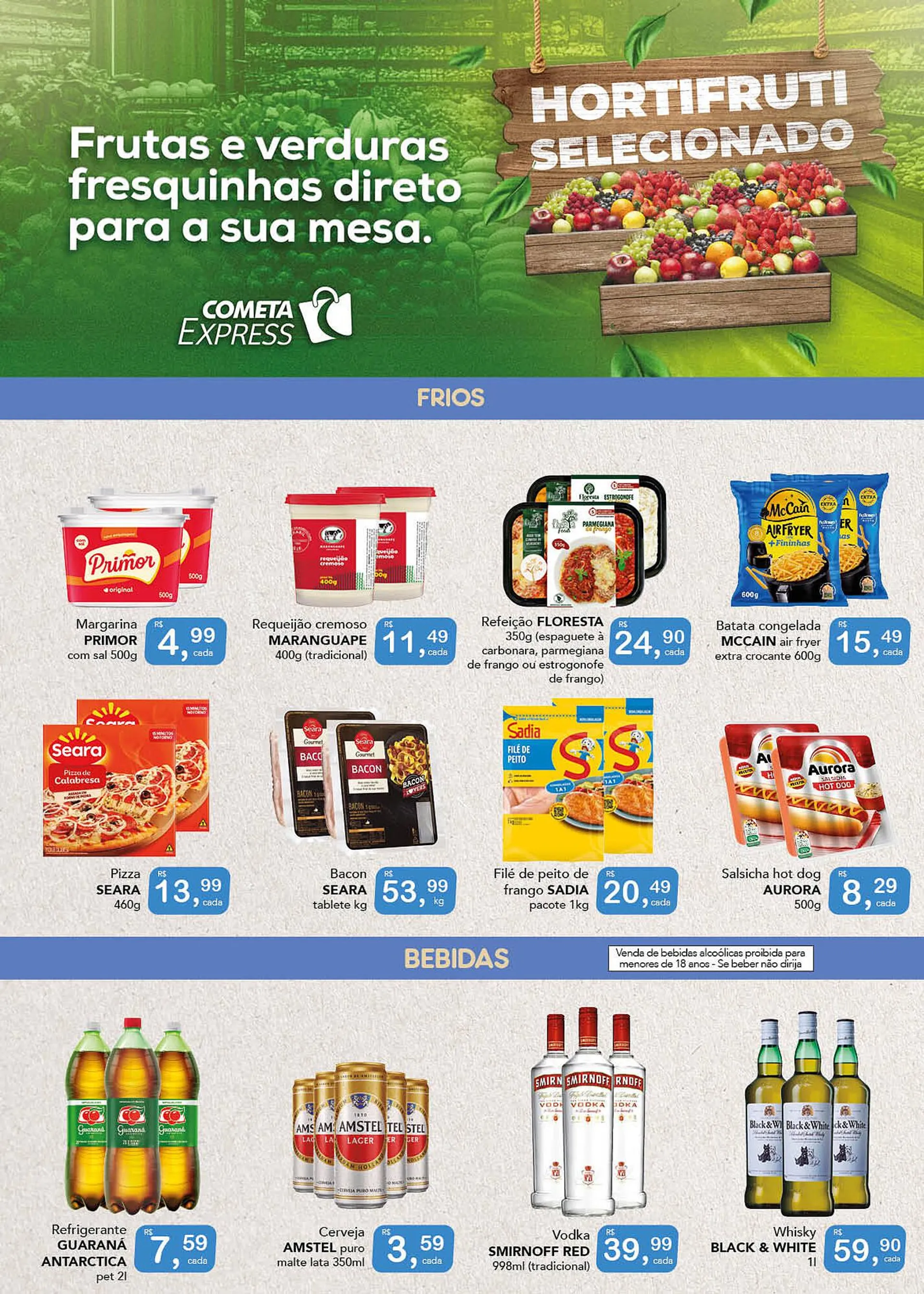 Encarte de Catálogo Cometa Supermercados 13 de março até 23 de março 2025 - Pagina 3