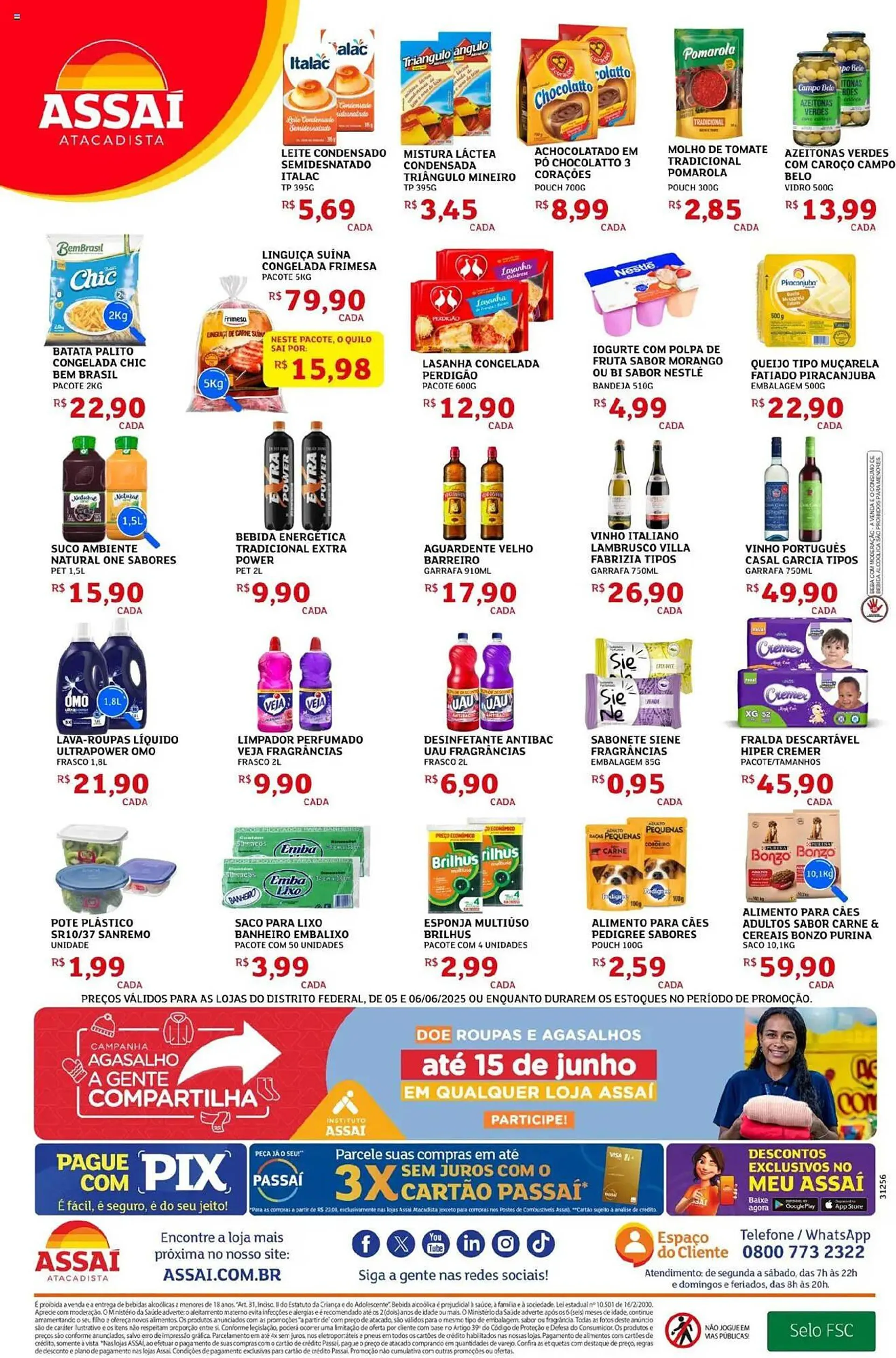 Encarte de Catálogo Assaí Atacadista 5 de junho até 7 de junho 2025 - Pagina 2
