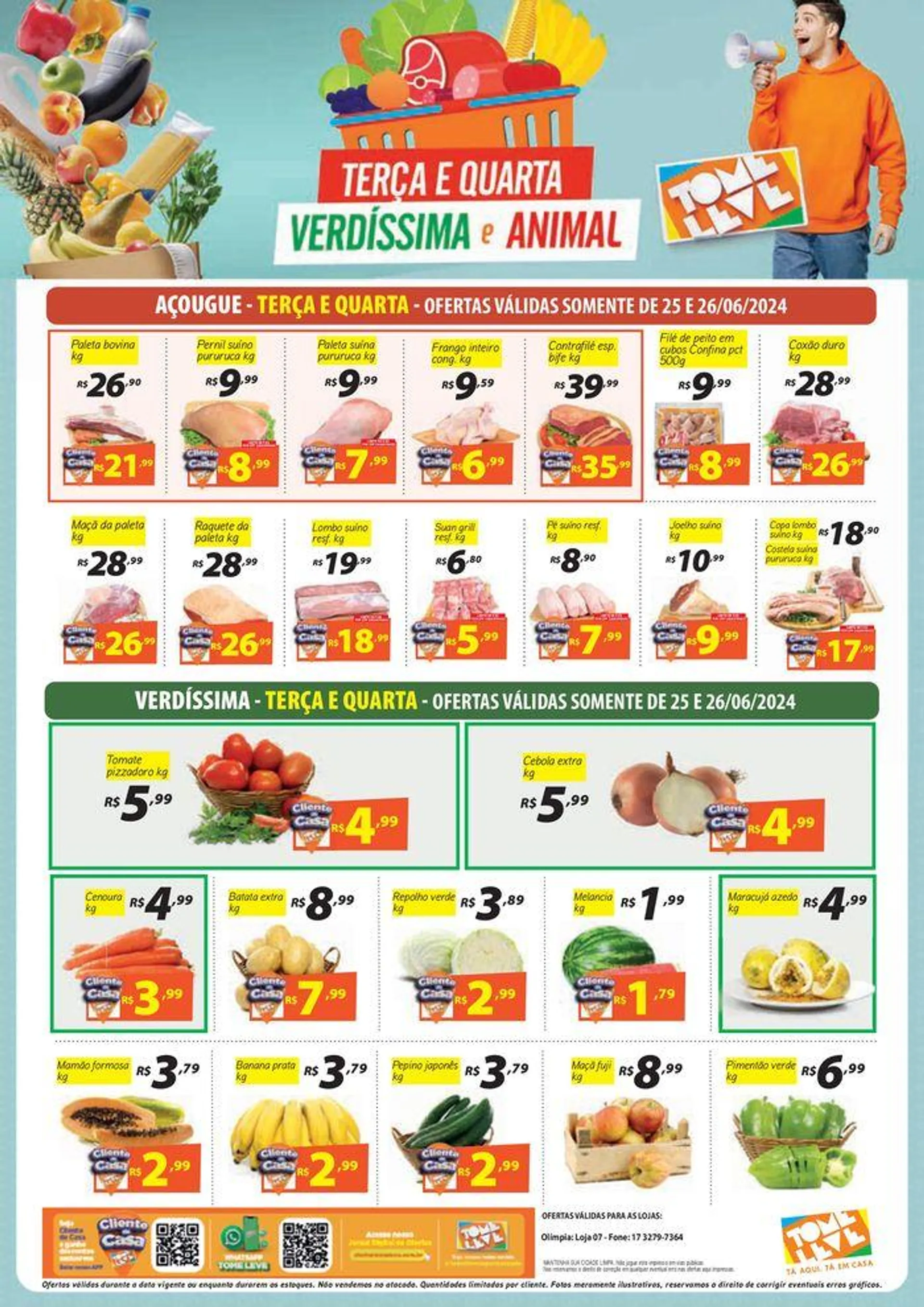 Encarte de Ofertas Tome Leve 25 de junho até 26 de junho 2024 - Pagina 1