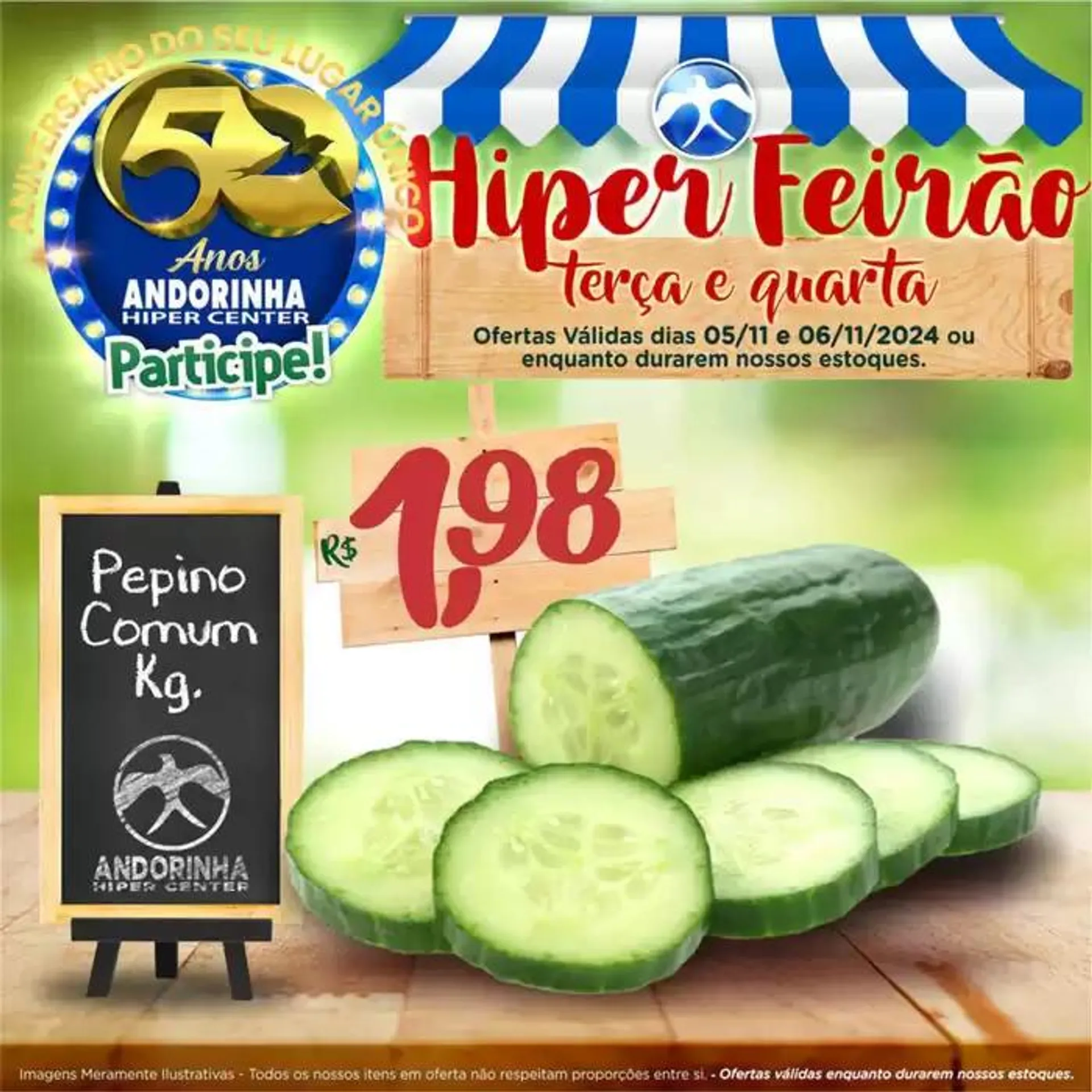 Encarte de Andorinha Hipermercado Hiper Feirão 5 de novembro até 6 de novembro 2024 - Pagina 16