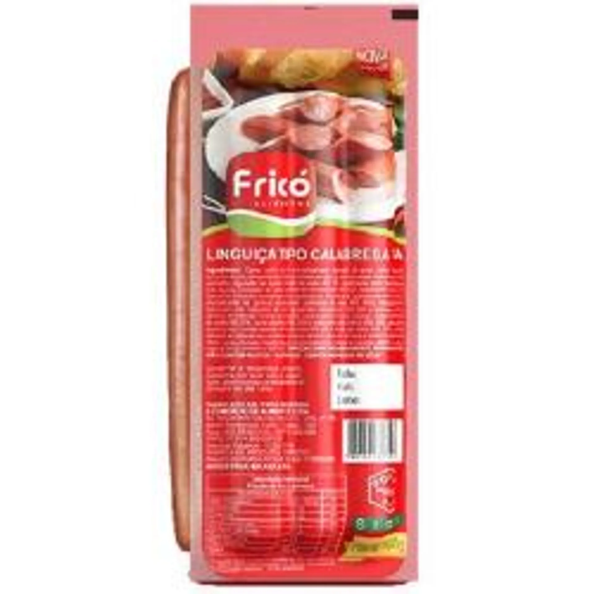 Linguica Calabresa Fina Frico 500g