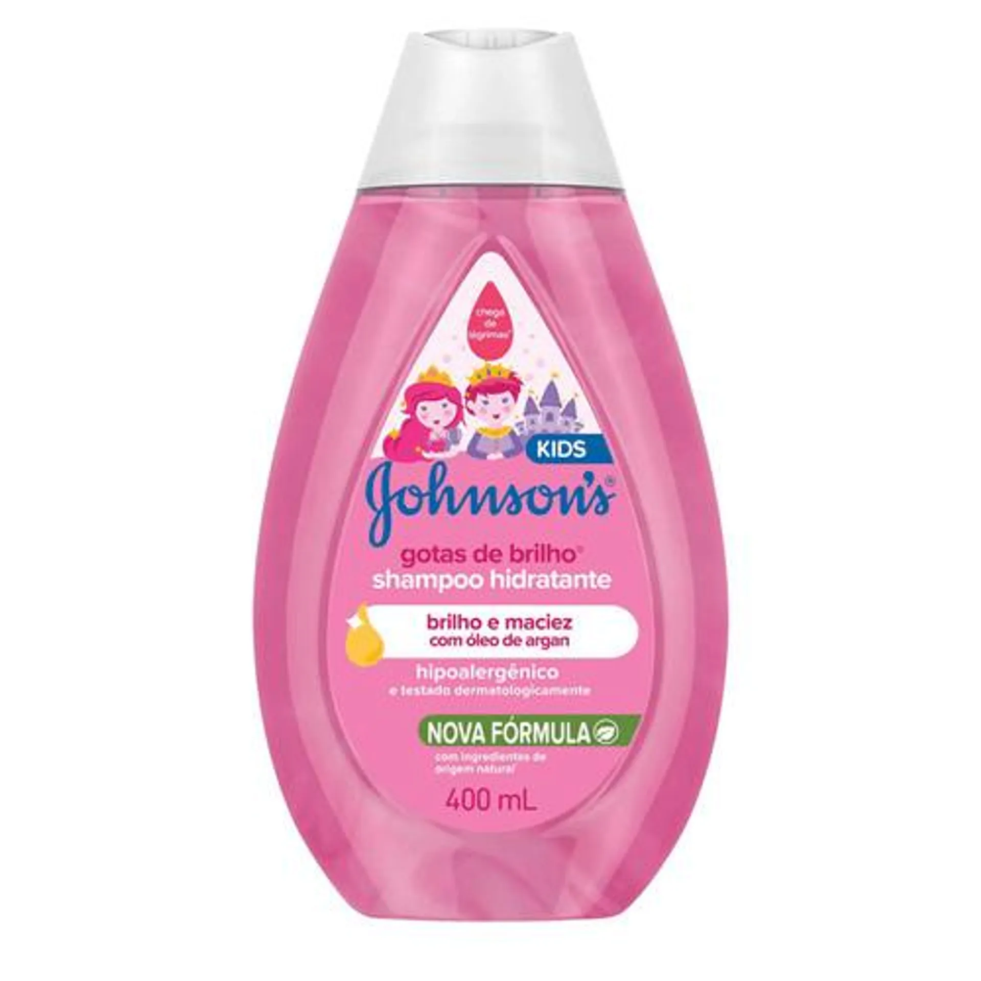 Shampoo Johnson's Baby Gotas de Brilho 400ml