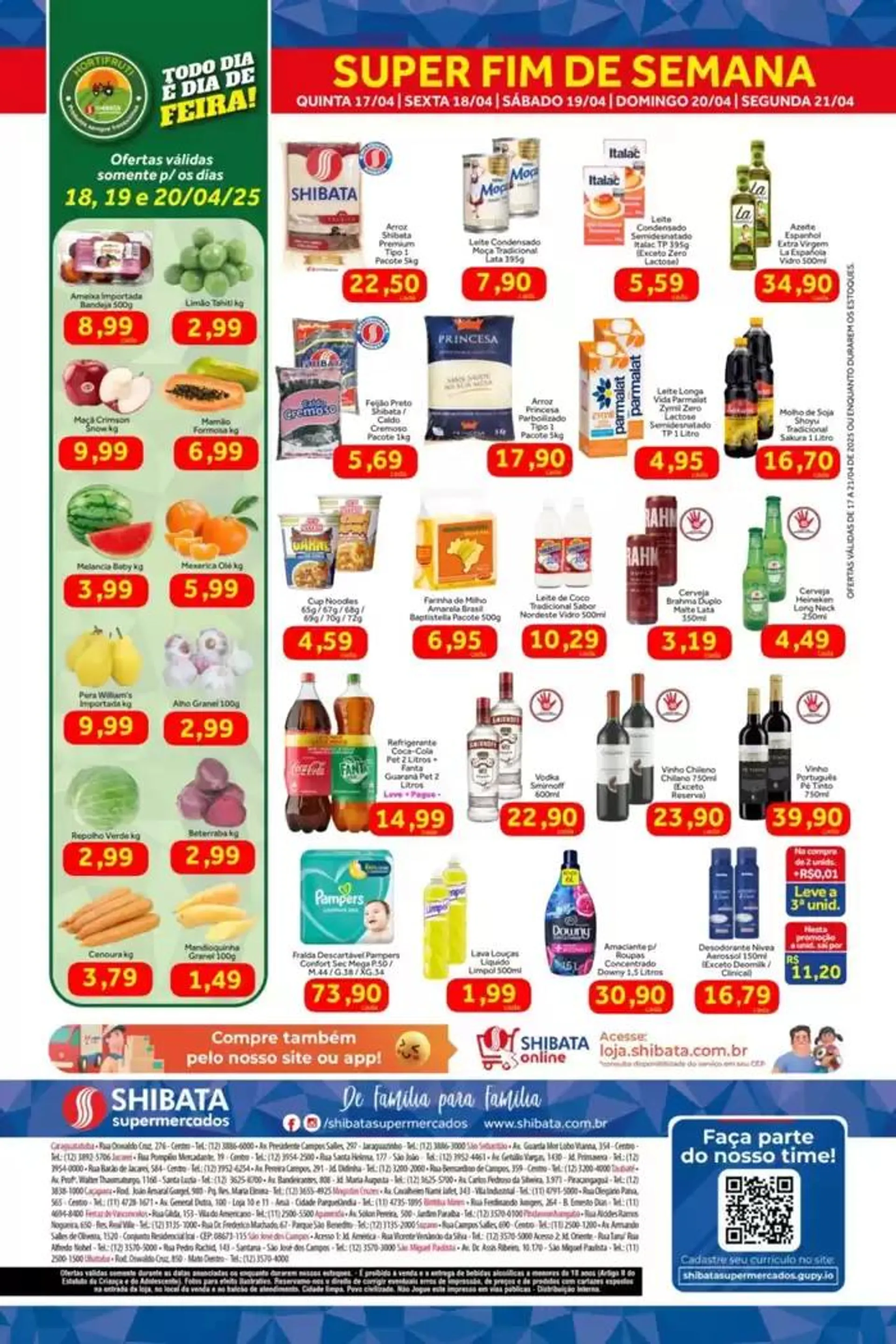 Encarte de Grandes descontos em produtos selecionados 17 de abril até 21 de abril 2025 - Pagina 2
