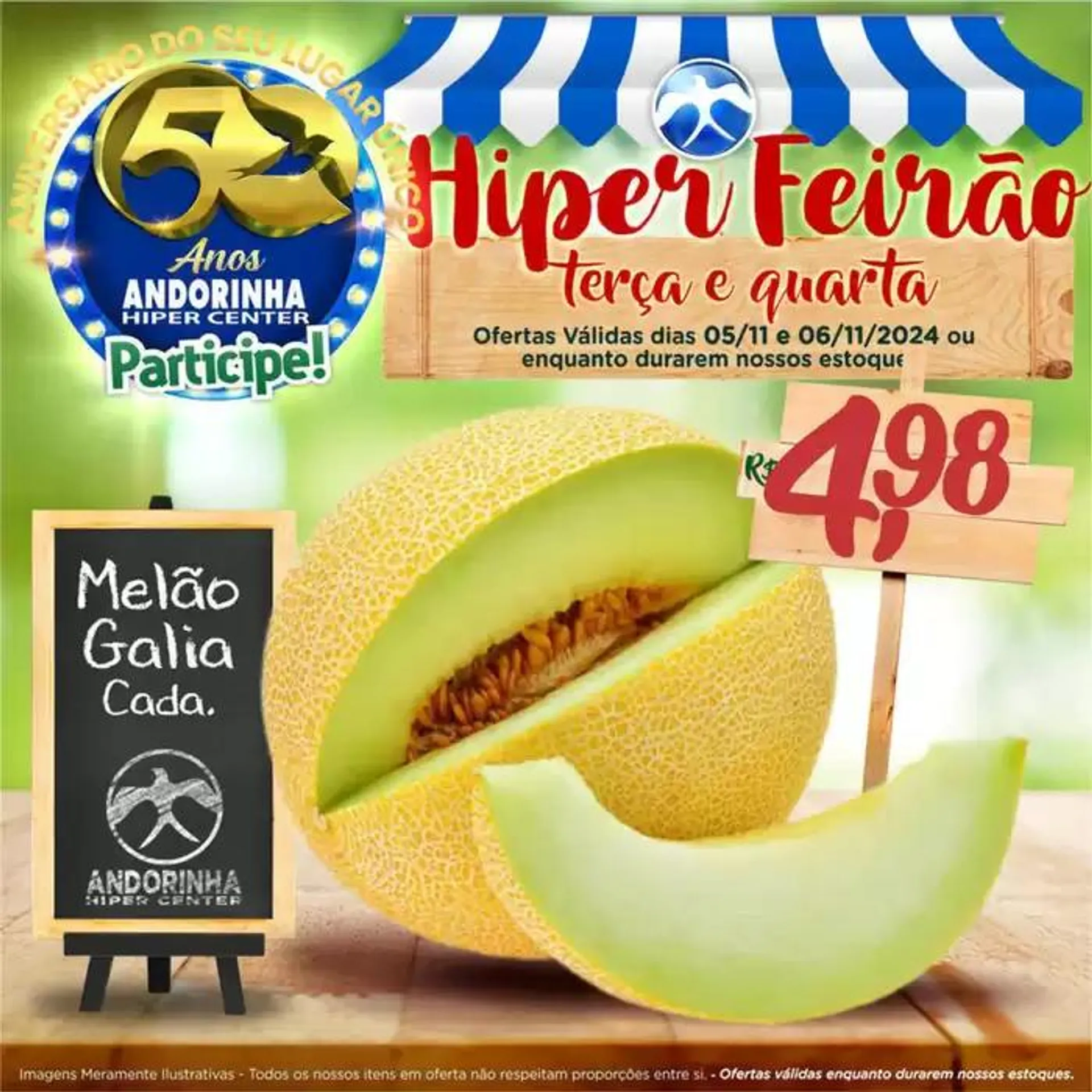 Encarte de Andorinha Hipermercado Hiper Feirão 5 de novembro até 6 de novembro 2024 - Pagina 3