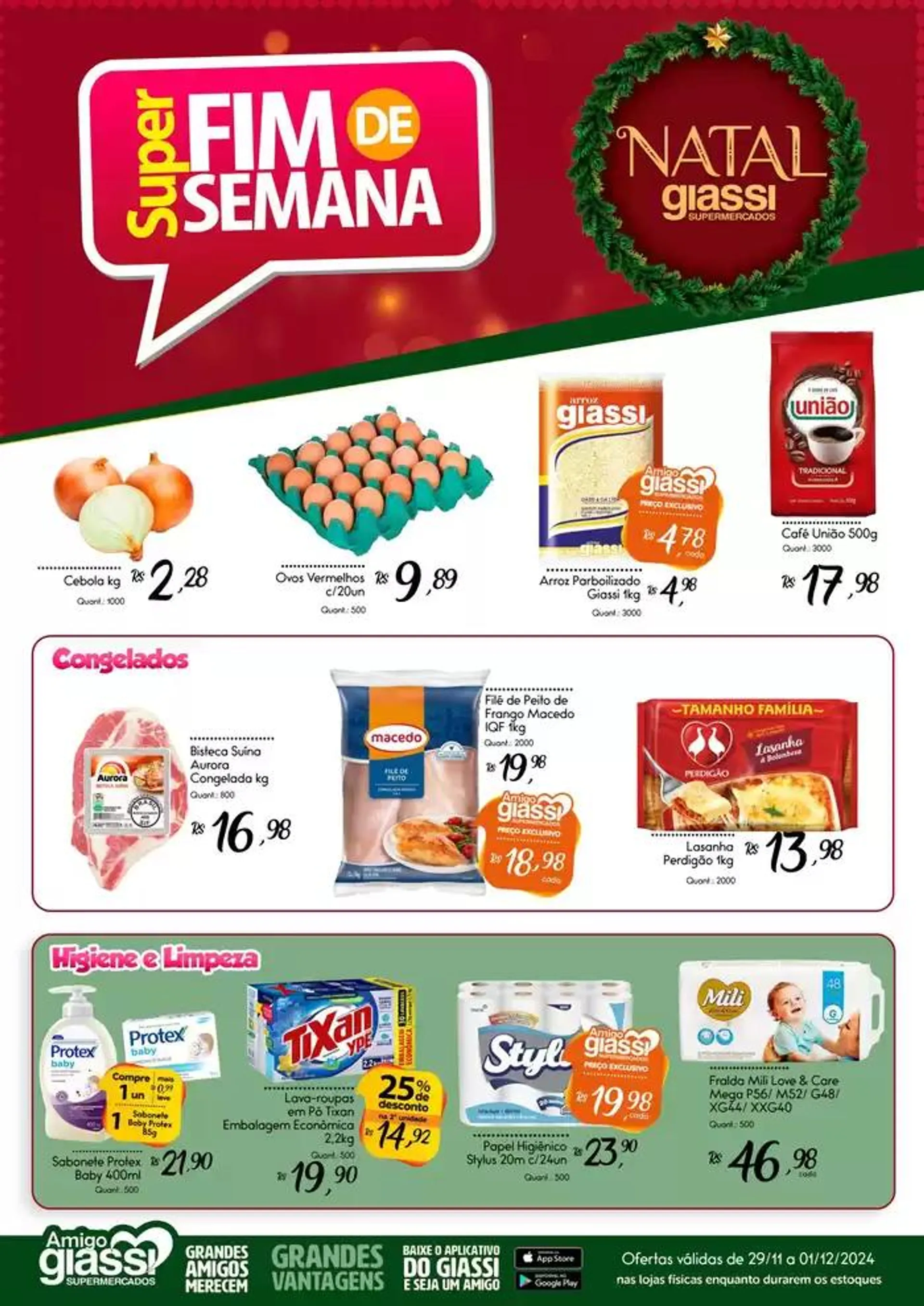 Encarte de Ofertas do dia 29 de novembro até 1 de dezembro 2024 - Pagina 2