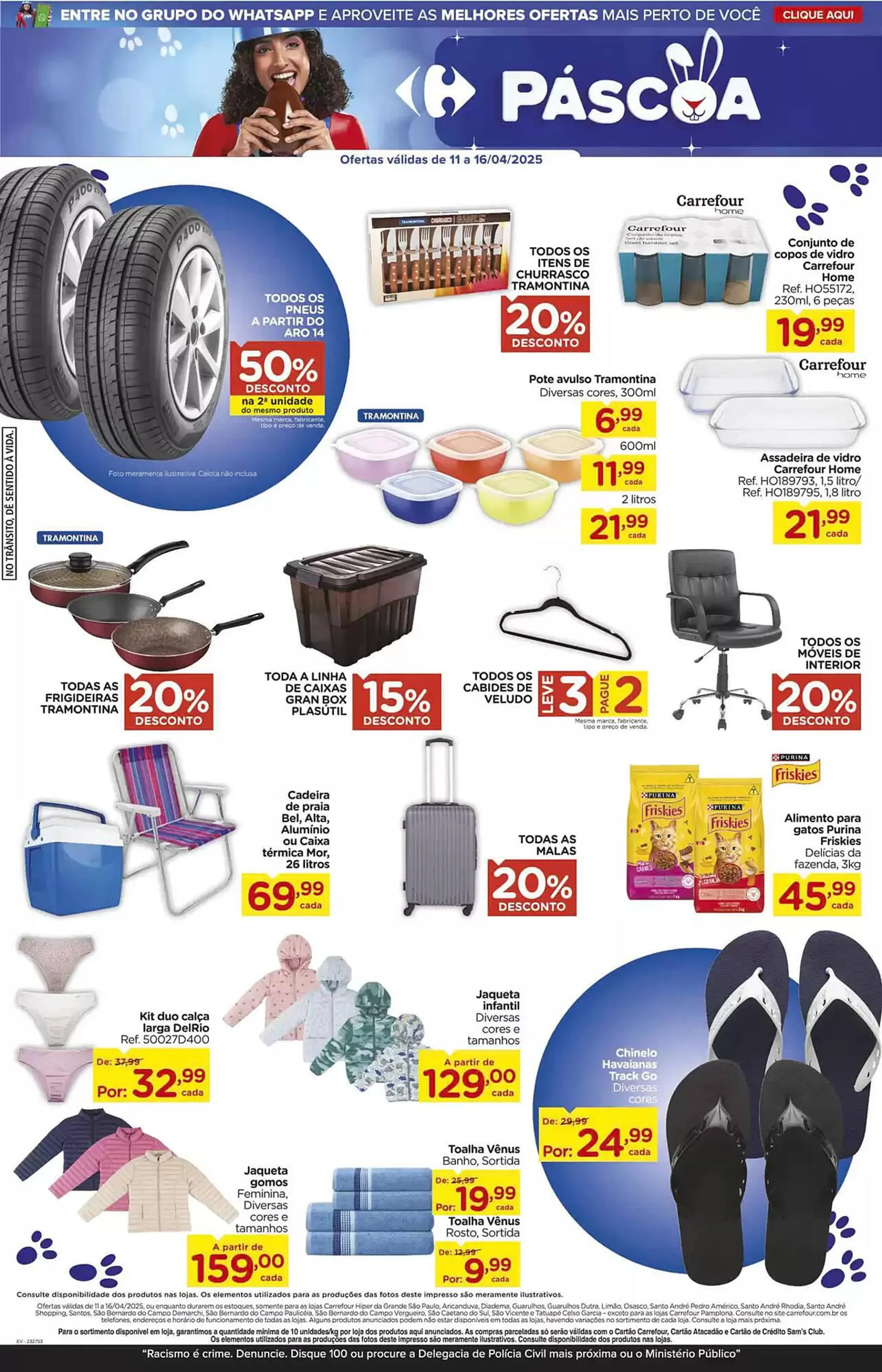 Encarte de Catálogo Carrefour 14 de abril até 16 de abril 2025 - Pagina 14