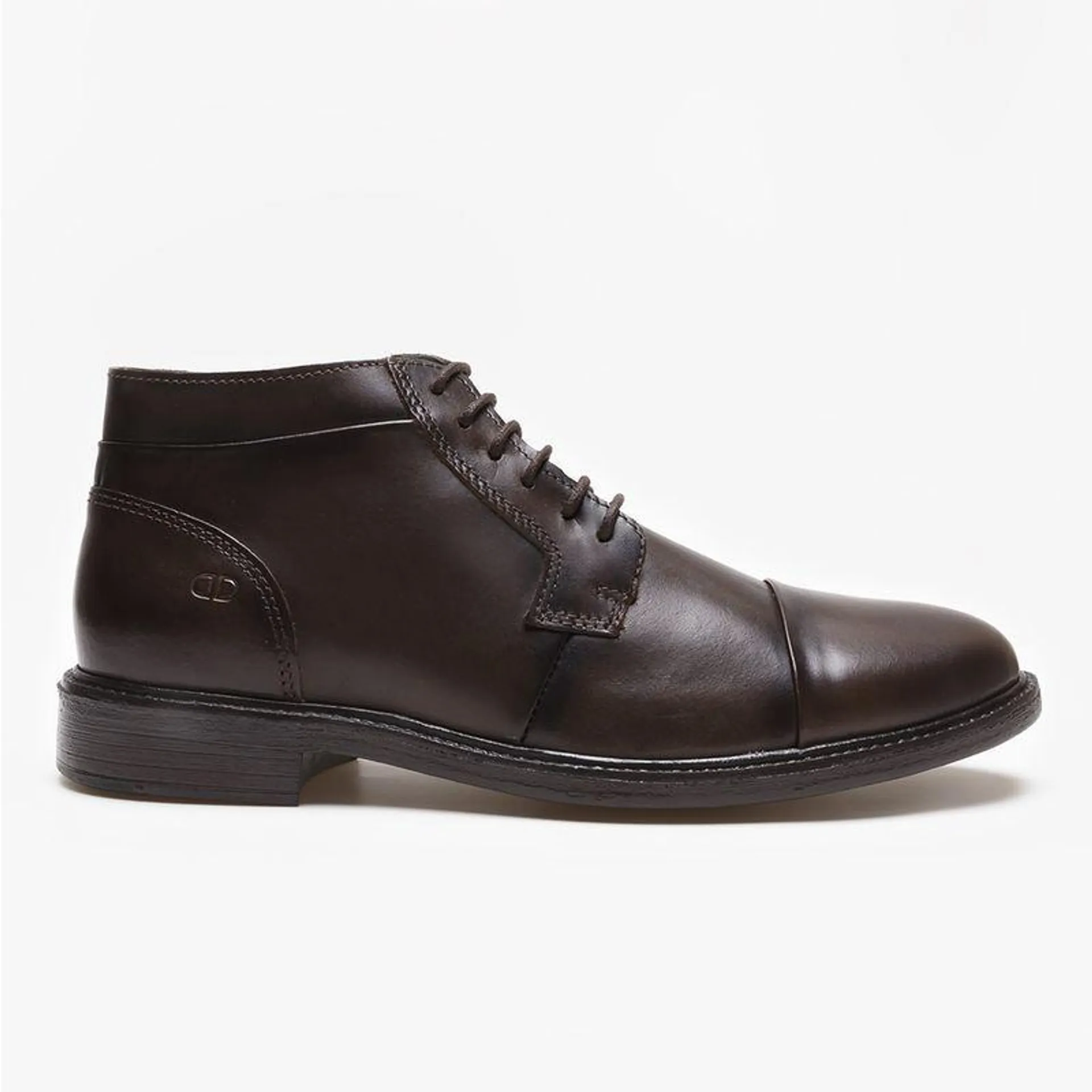 Bota de Couro Garage Rust Carvão