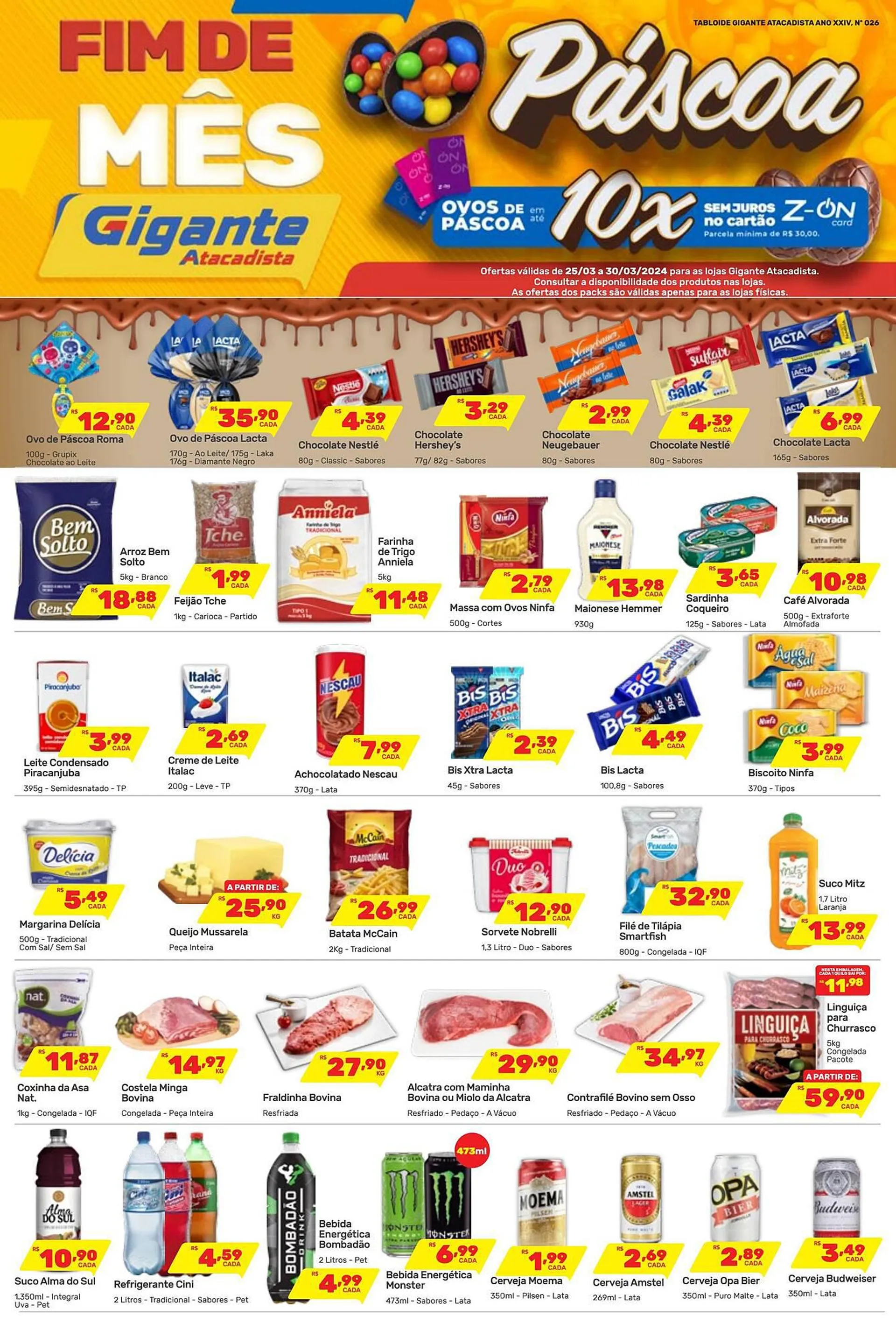 Encarte de Catálogo Supermercados Condor 25 de março até 27 de março 2024 - Pagina 1