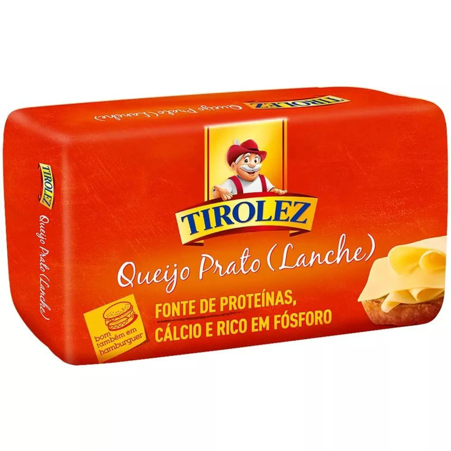 Queijo Prato Tirolez Bandeja Kg