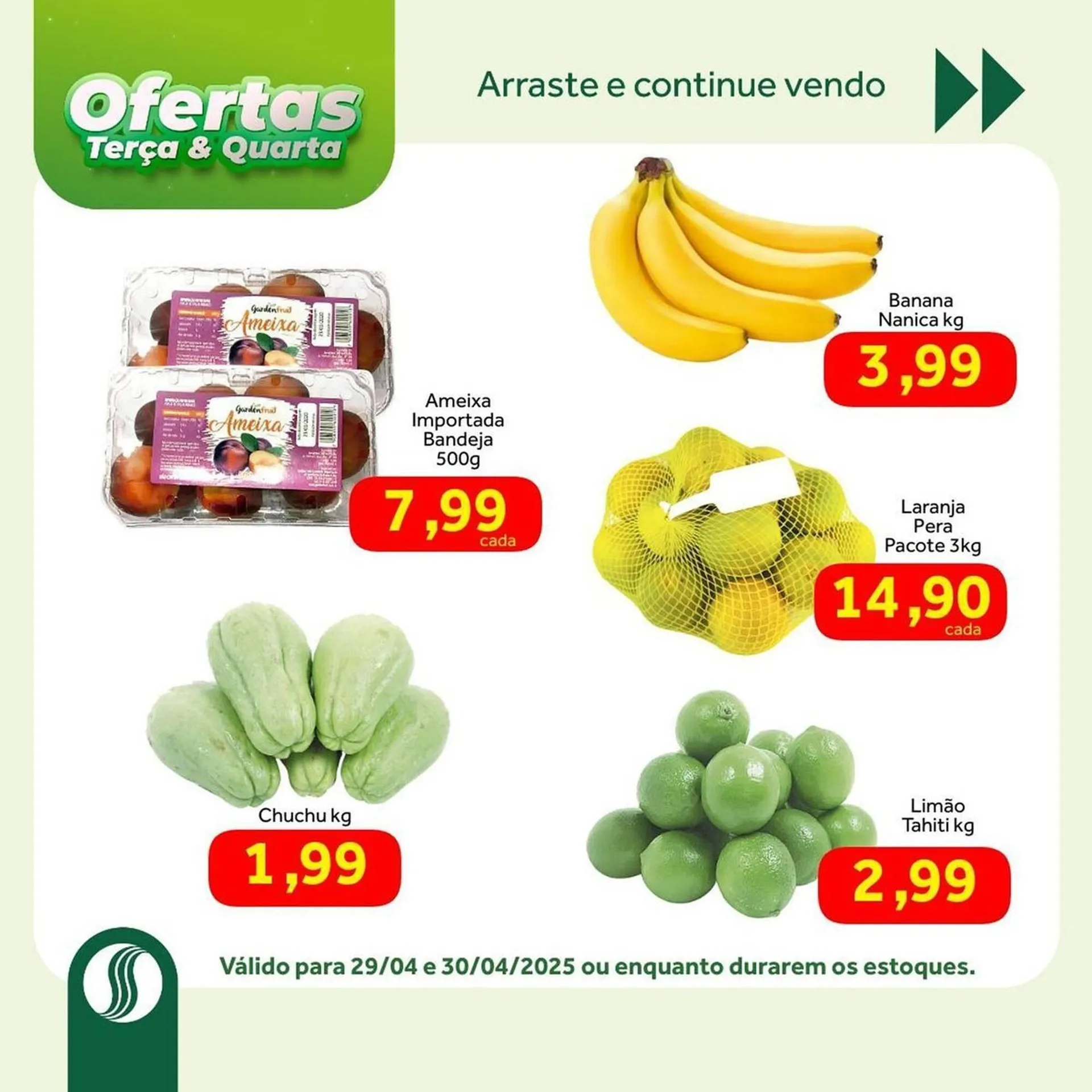 Encarte de Catálogo Shibata Supermercados 29 de abril até 30 de abril 2025 - Pagina 1