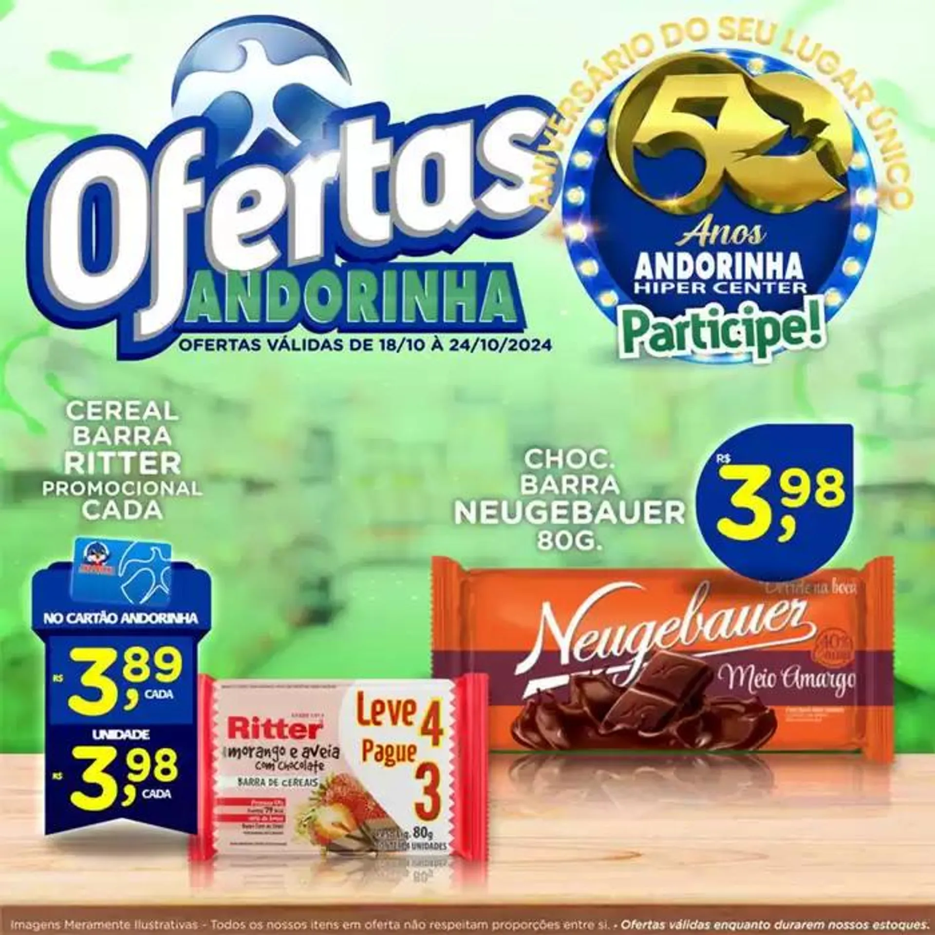 Encarte de Andorinha Hipermercado OFERTAS 18 de outubro até 24 de outubro 2024 - Pagina 6