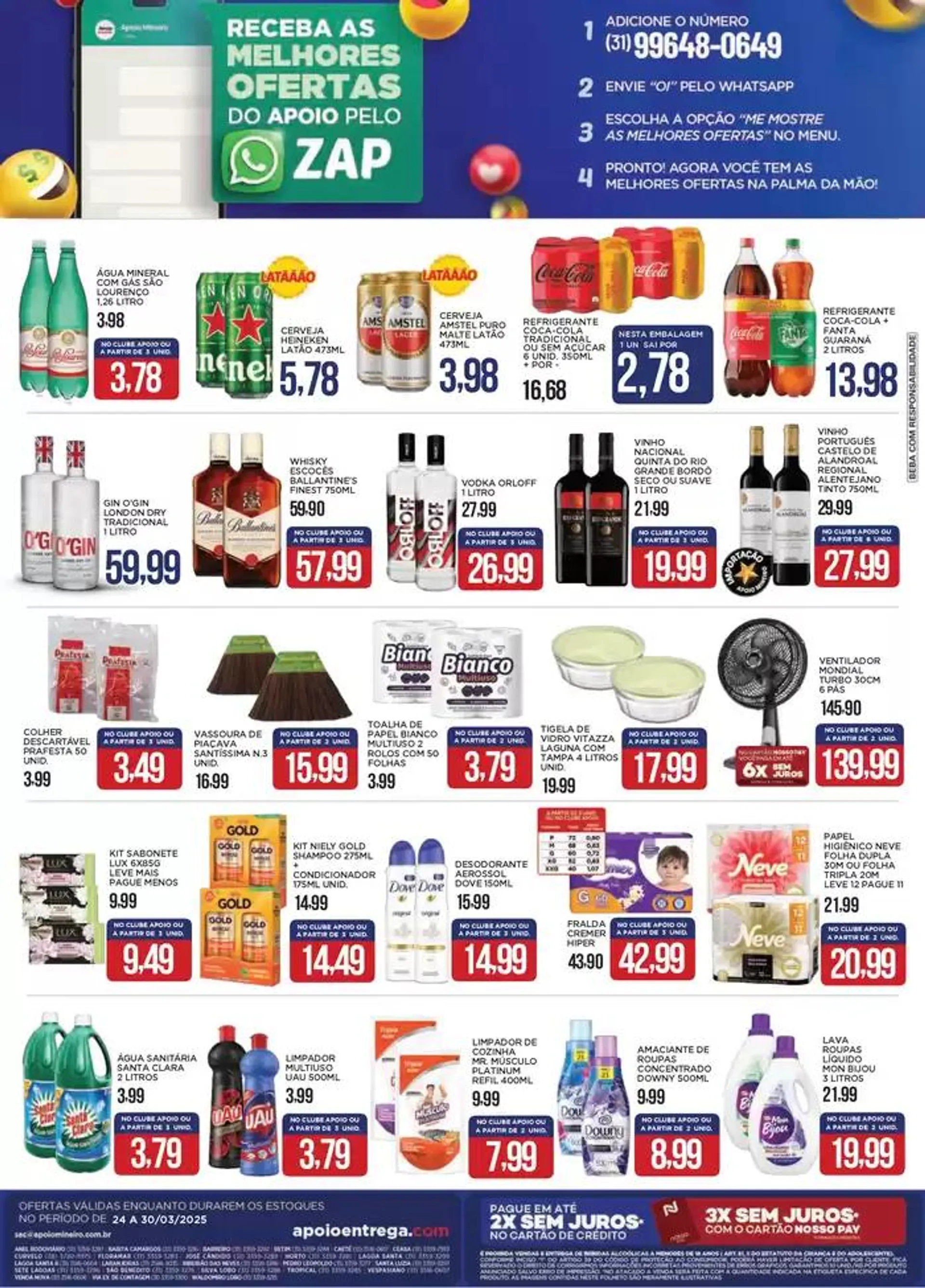 Encarte de OFERTAS DA SEMANA 24 de março até 30 de março 2025 - Pagina 4