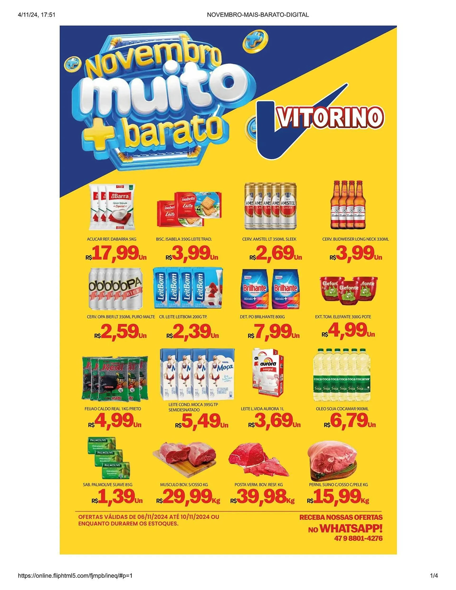 Catálogo Supermercado Vitorino - 1