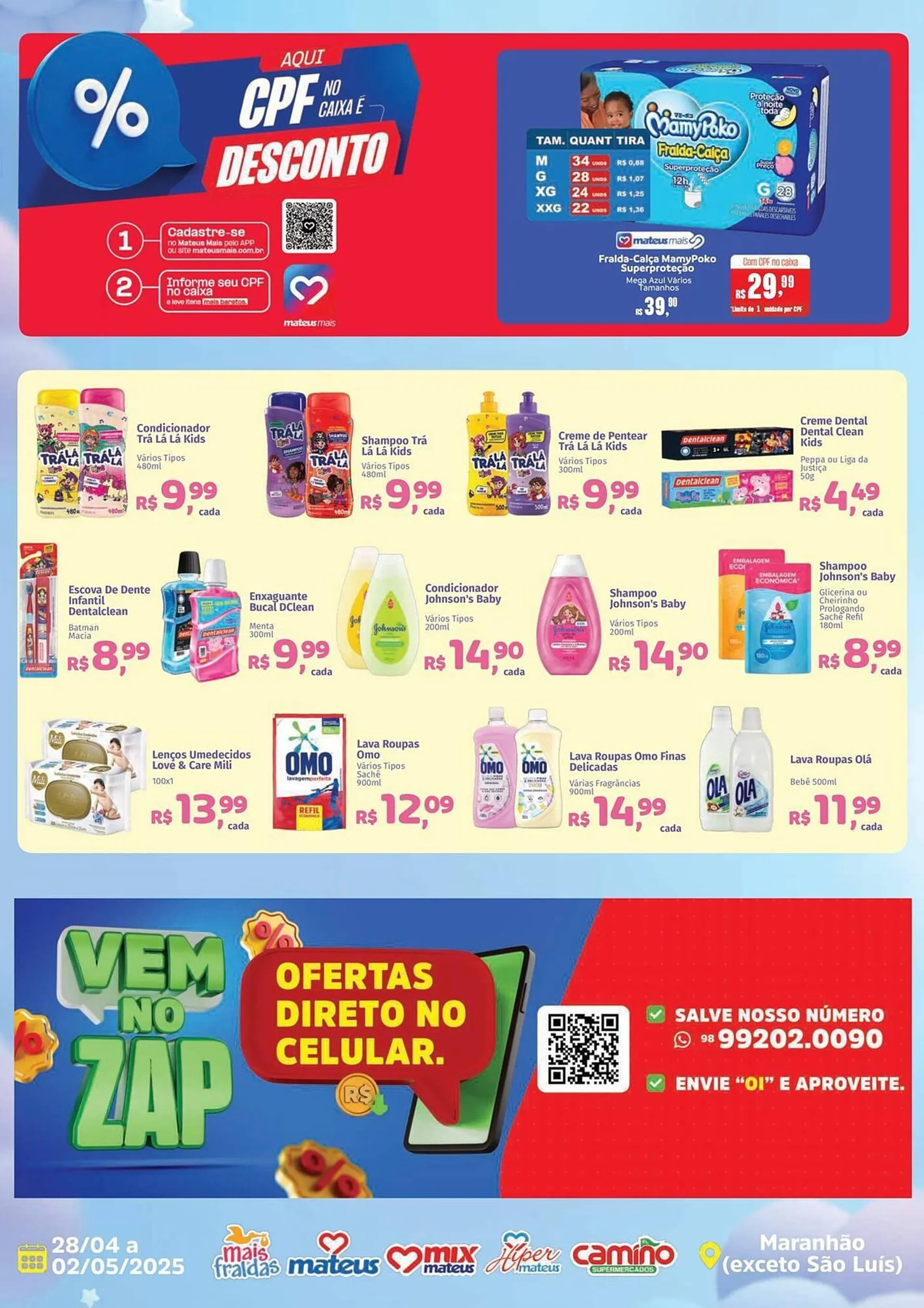 Encarte de Catálogo Supermercados Mateus 1 de maio até 2 de maio 2025 - Pagina 2