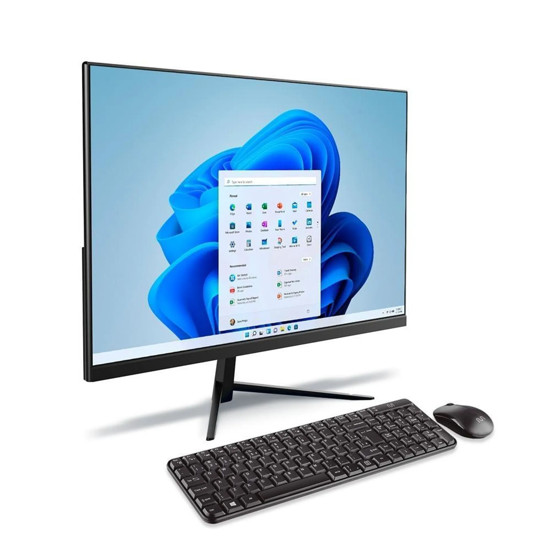 Computador All-In-One 23.8" Multi Ultra UB841, Core i3, Memória 8GB, SSD 240GB, Windows 11, MULTILASER