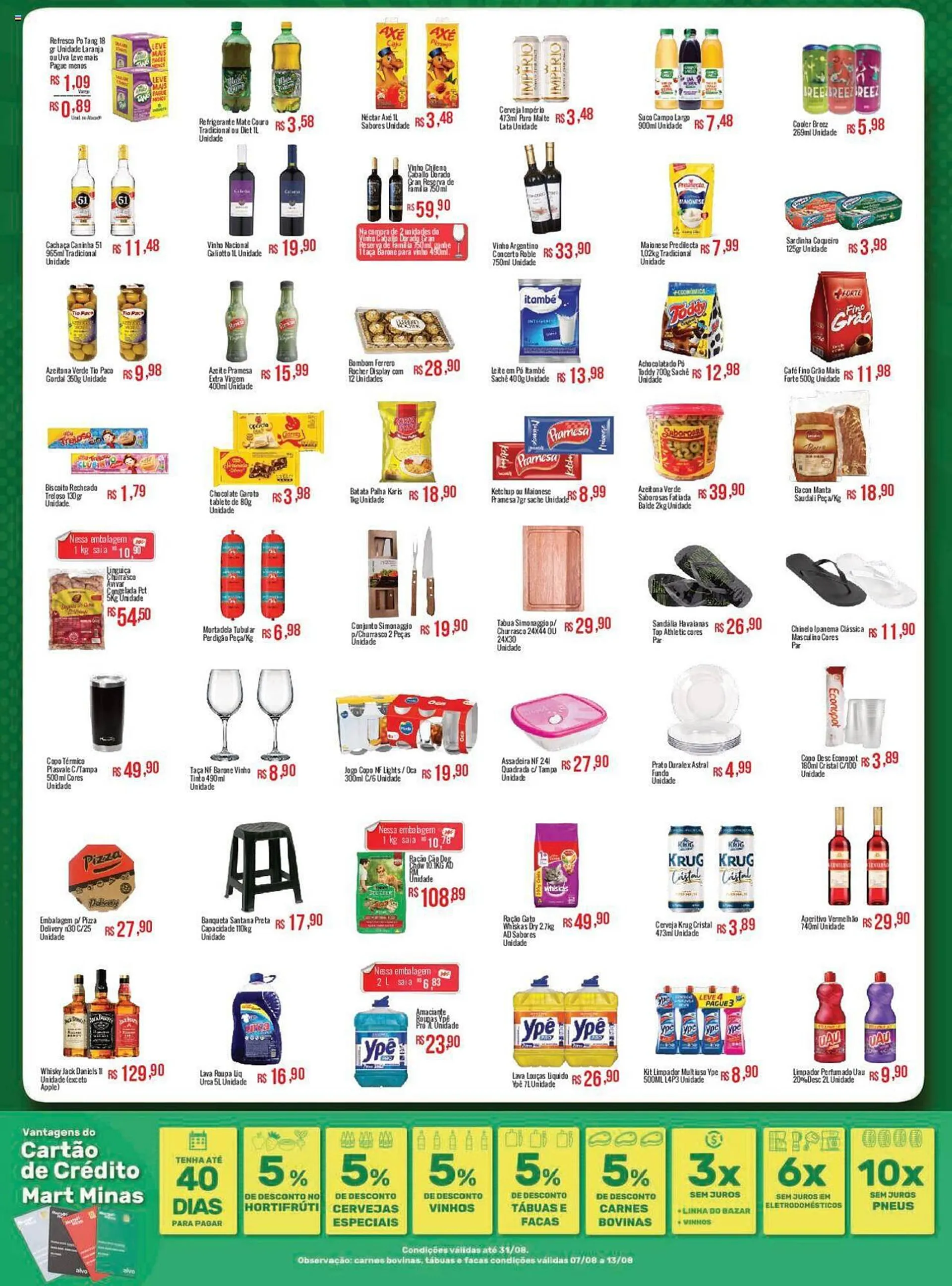 Encarte de Catálogo Mart Minas 7 de agosto até 13 de agosto 2023 - Pagina 2