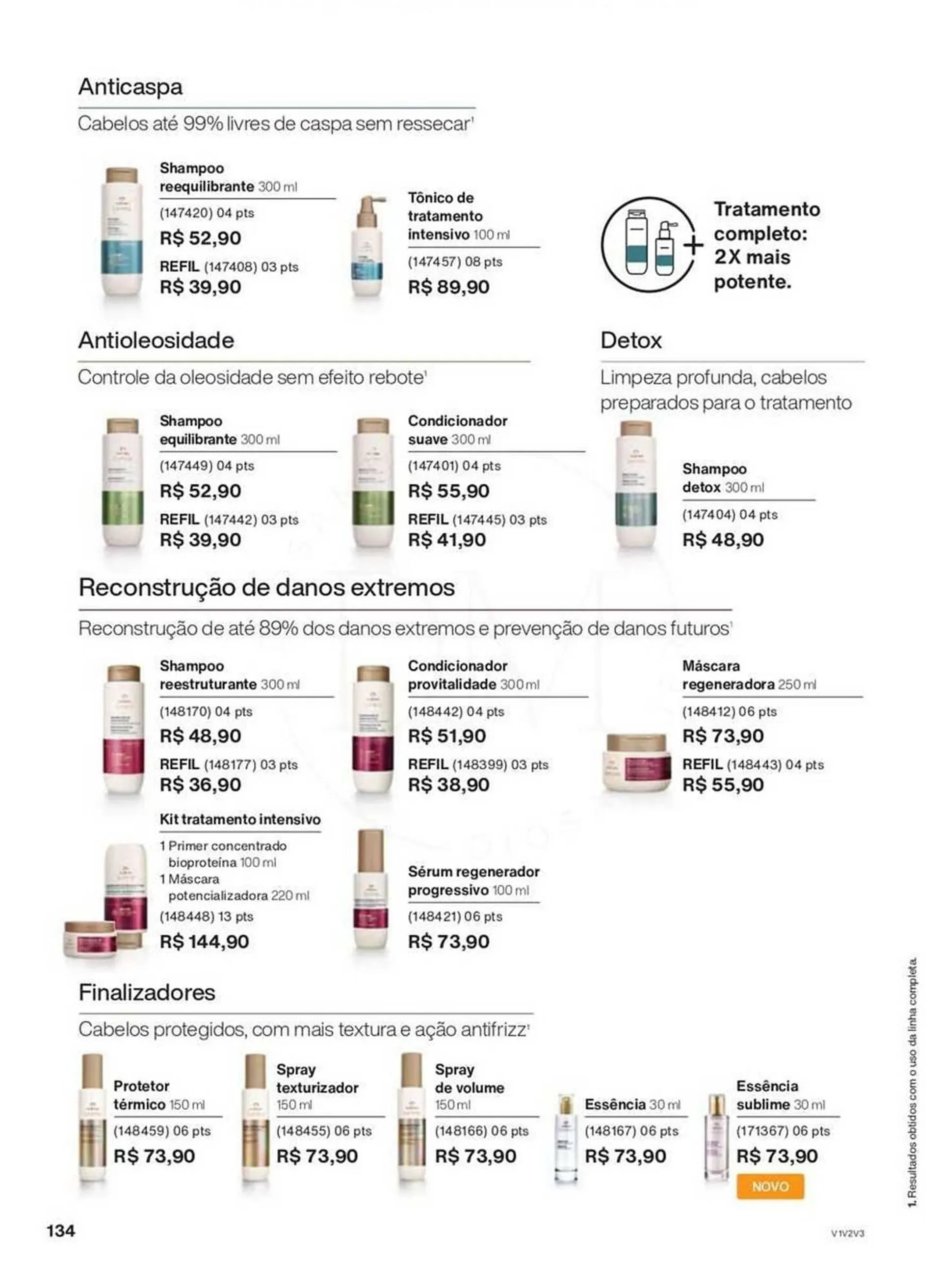 Encarte de Catálogo Natura 28 de abril até 30 de junho 2025 - Pagina 134