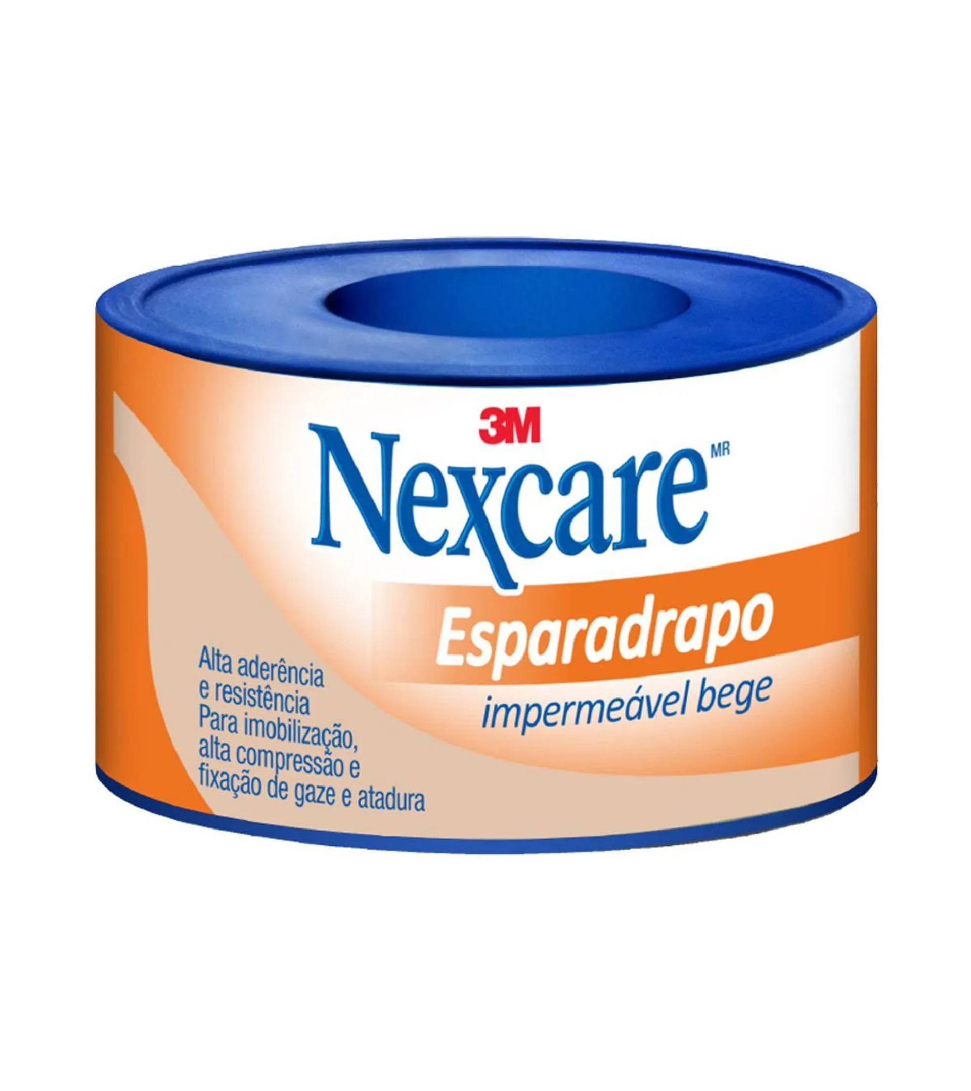 Esparadrapo 3m Nexcare 25mmx3m Impermeavel Bege