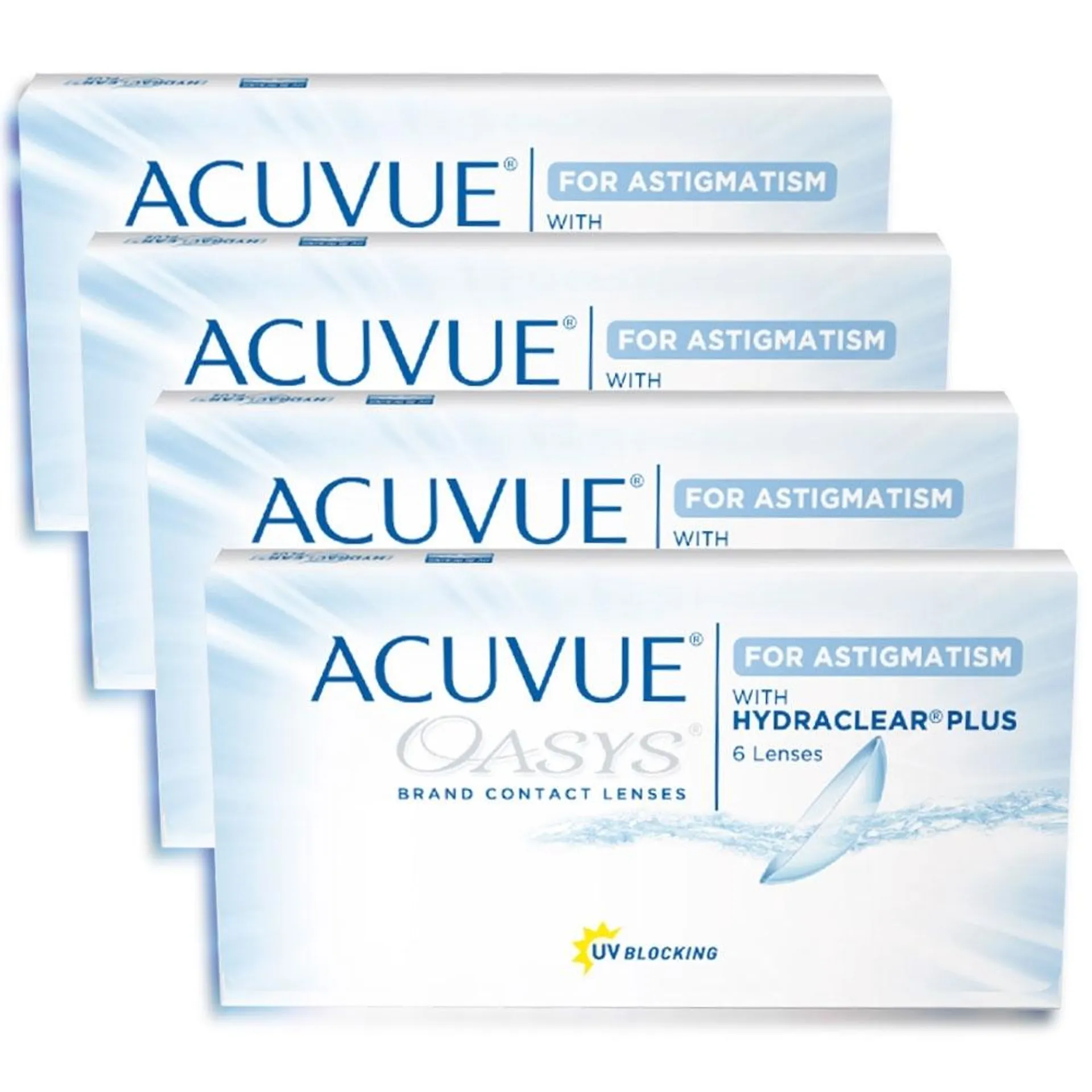 Lentes de contato acuvue oasys para astigmatismo com Hydraclear Plus