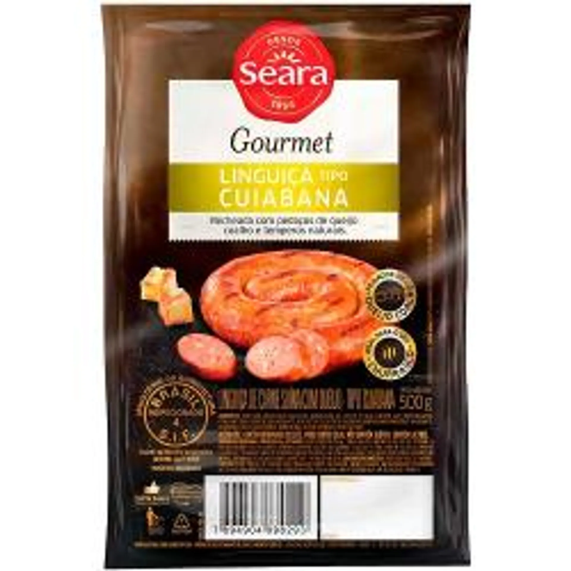 Linguica Seara 500g Cuiabana Gourmet