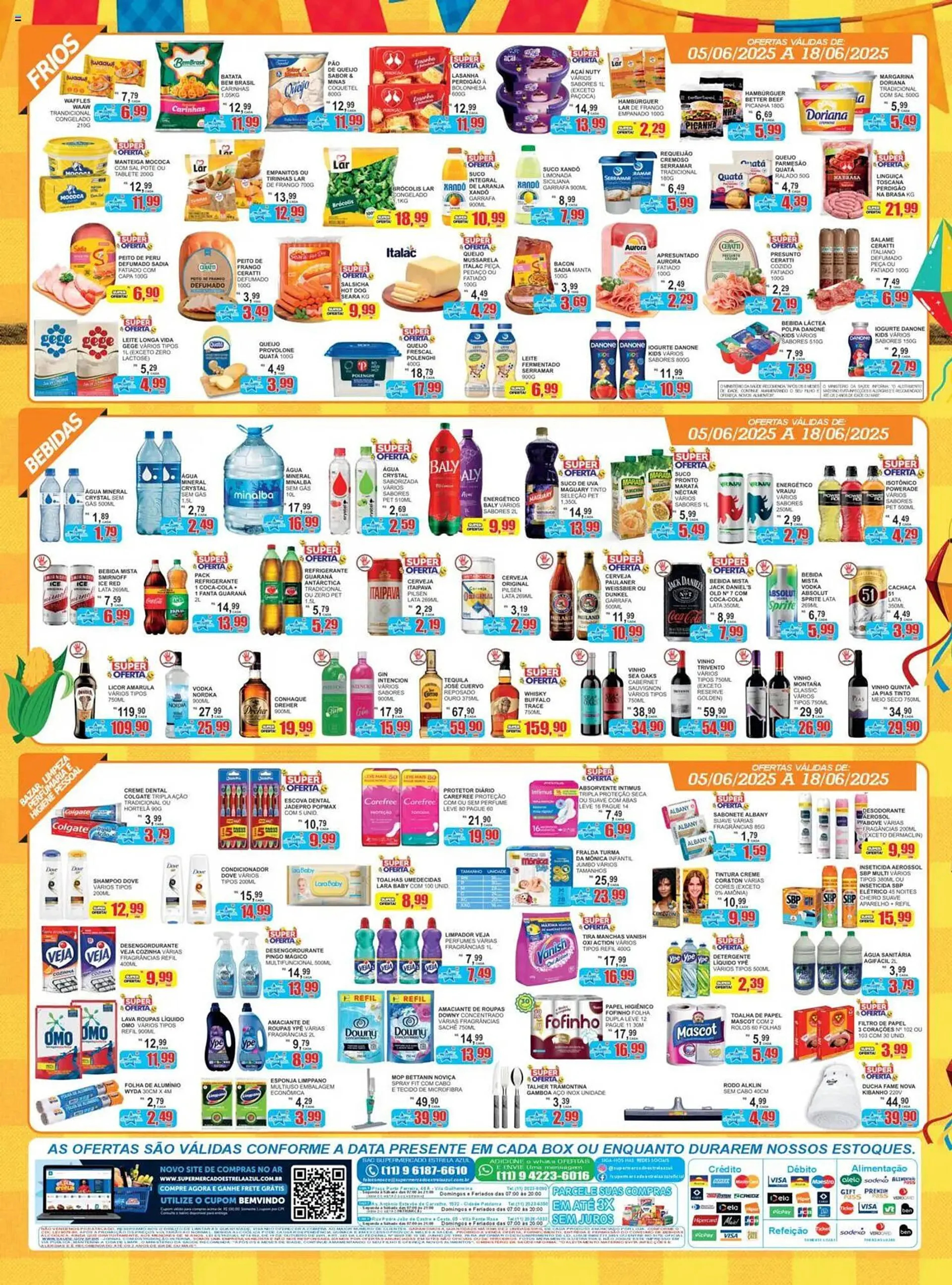 Encarte de Catálogo Supermercado Estrela Azul 5 de junho até 19 de junho 2025 - Pagina 4