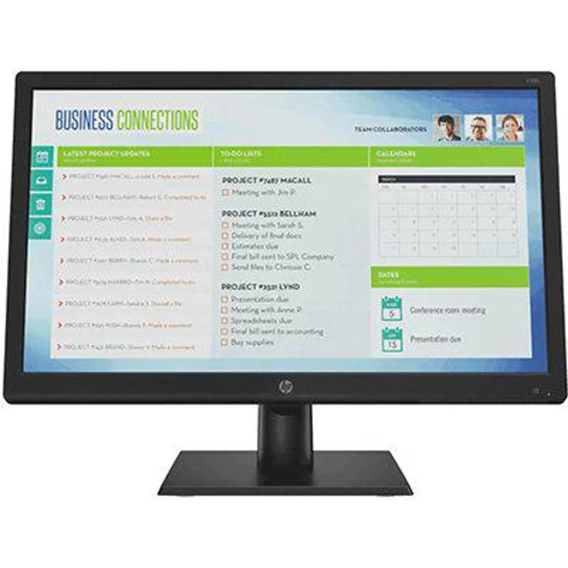 Monitor 18,5", LED, Widescreen, VGA, V19b, 2XM32AA, HP - CX 1 UN